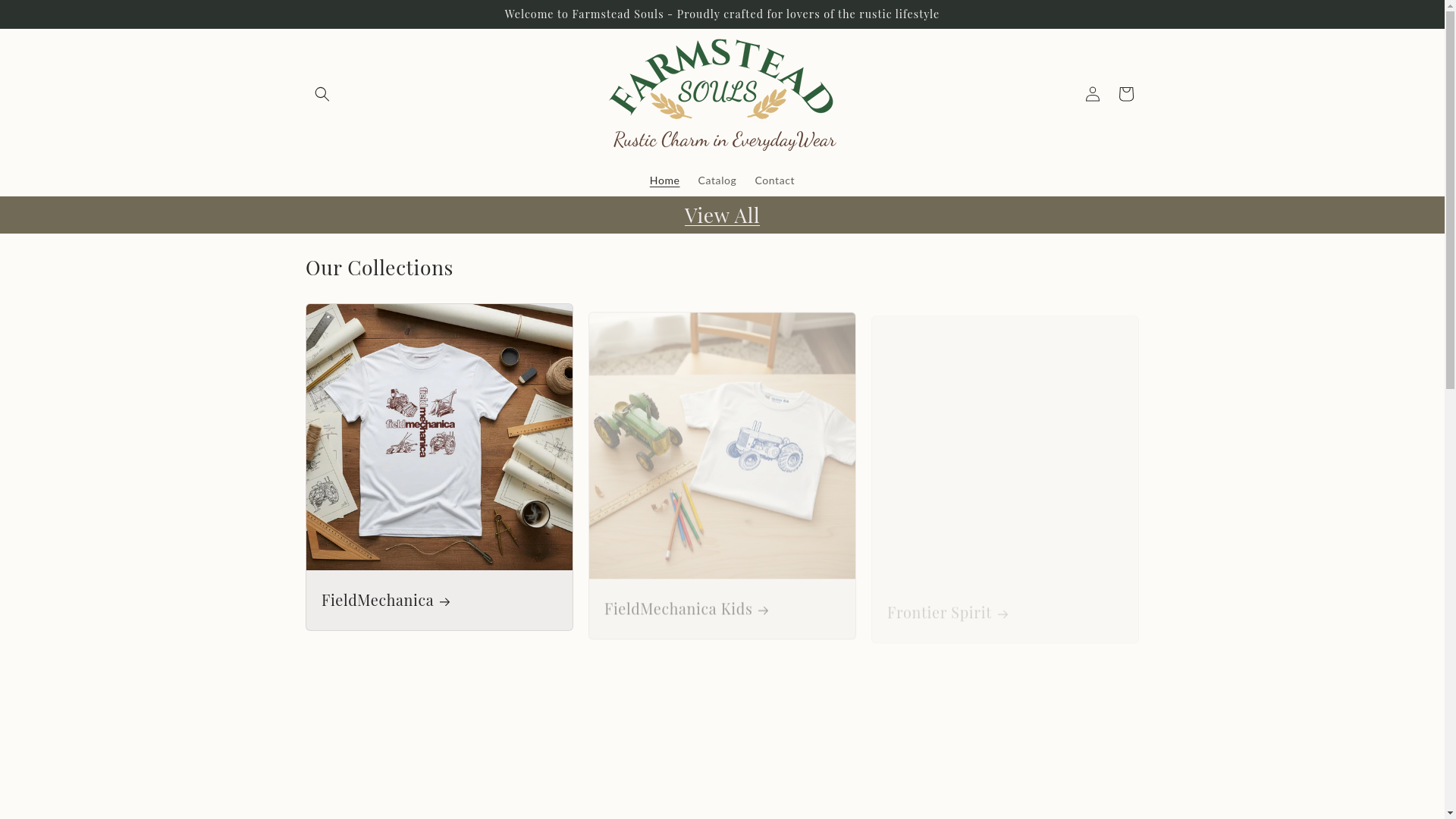 website screenshot of https://farmsteadsouls.com/