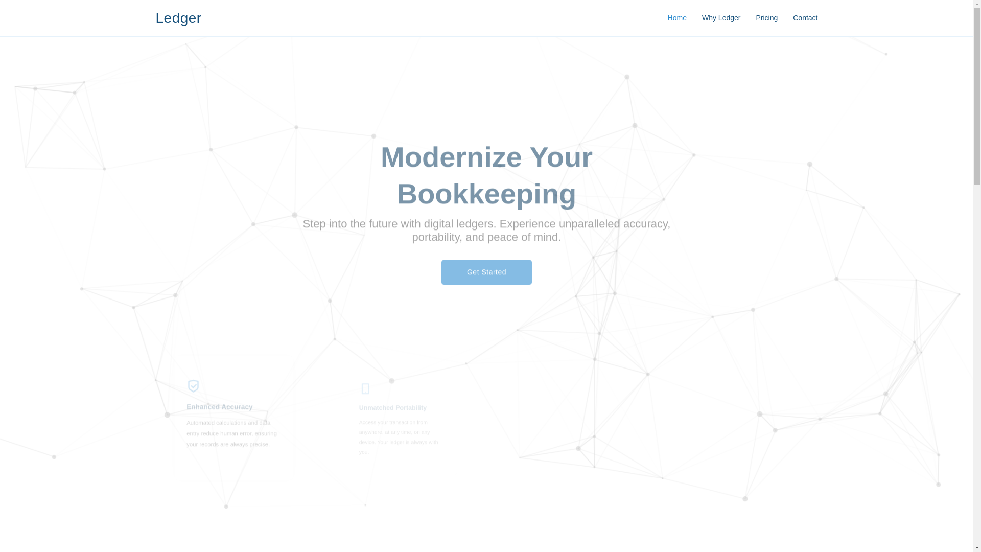 website screenshot of https://staticledger.pages.dev/