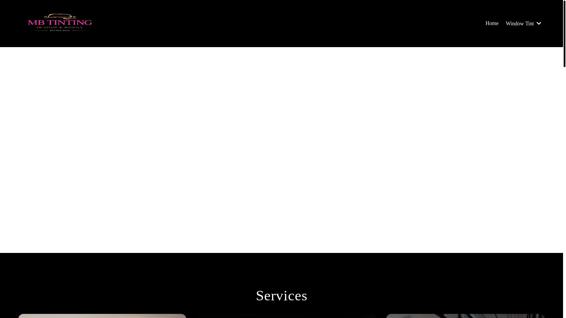 website screenshot of https://professionaltintchicago.com/