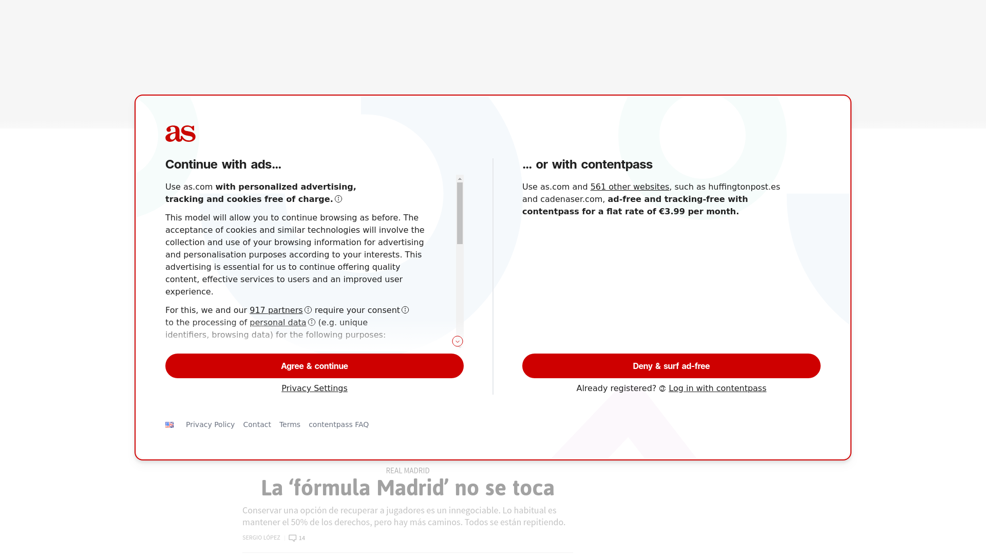 website screenshot of https://as.com/