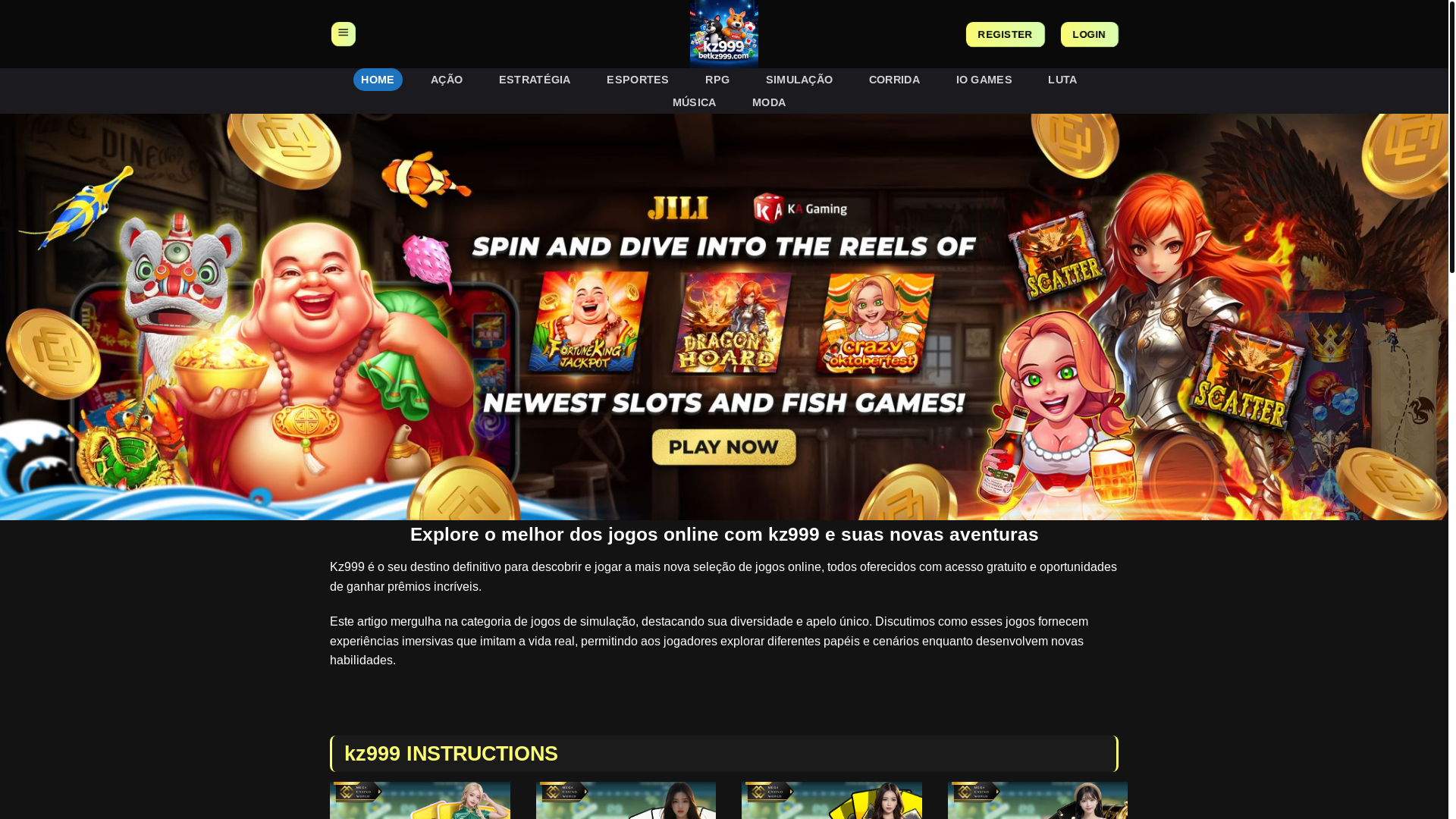 website screenshot of https://betkz999.com/