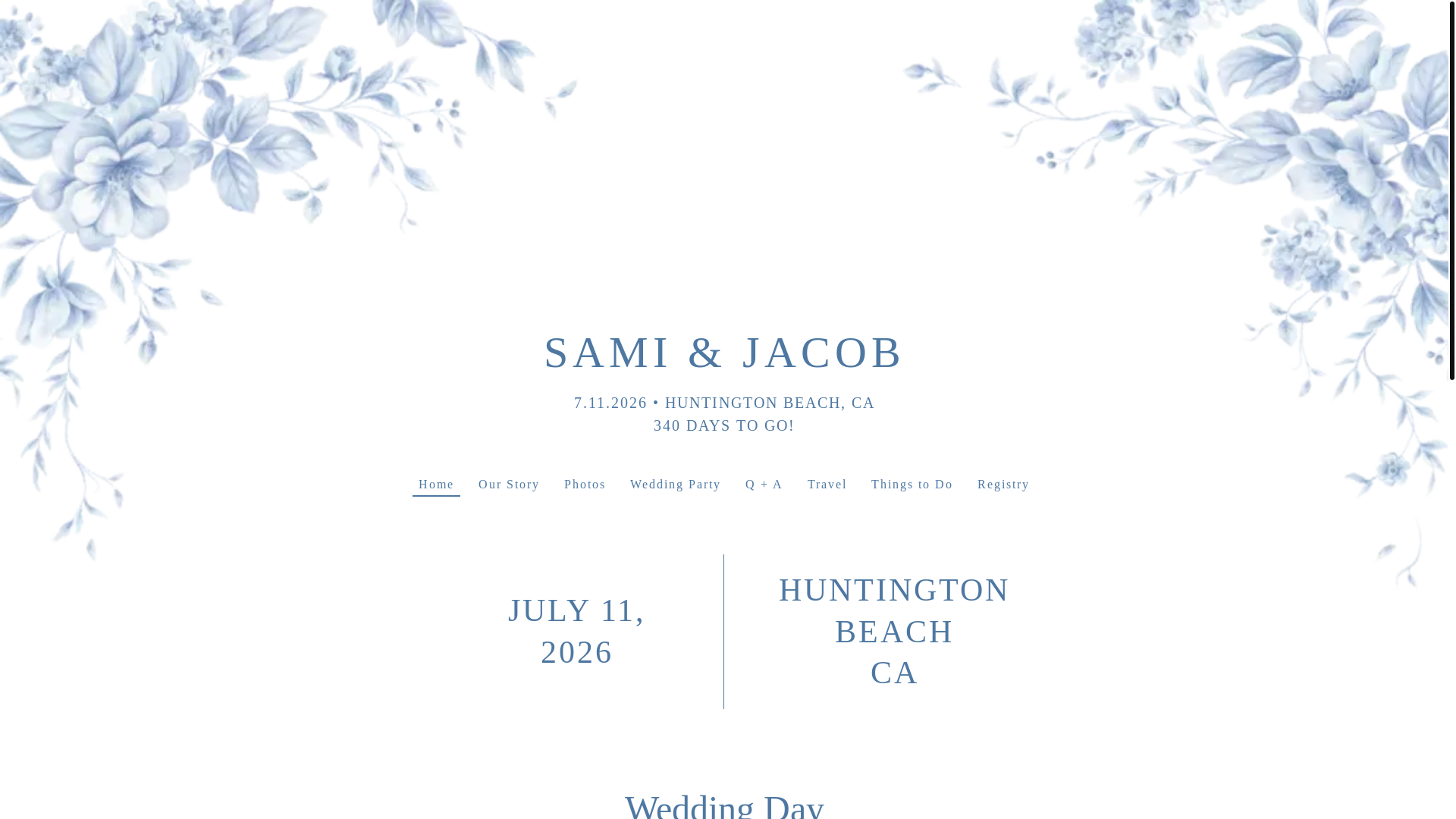website screenshot of https://jacobandsamioconnor.com/