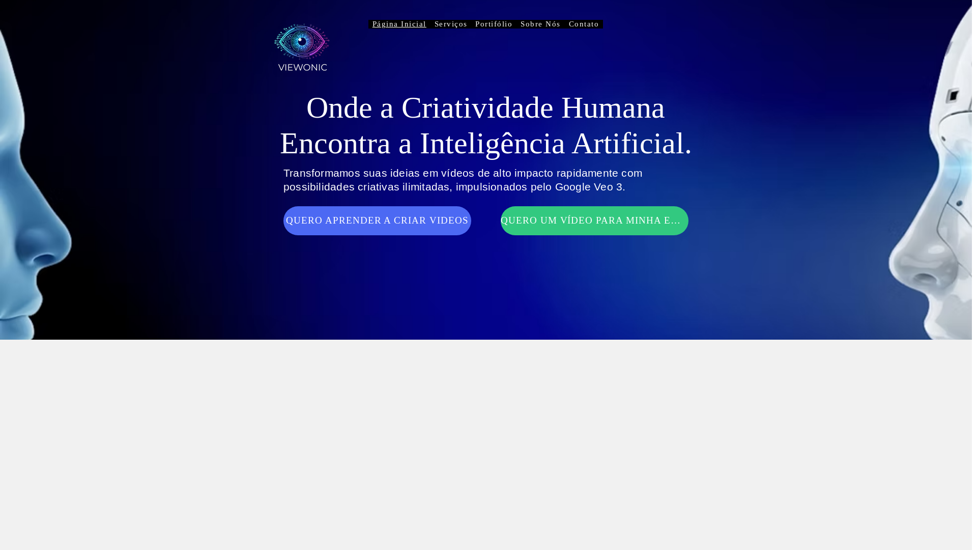 website screenshot of https://viewonic.ai/