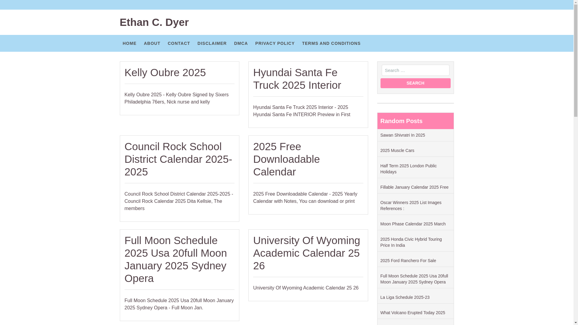 website screenshot of https://ethancdyer.pages.dev/