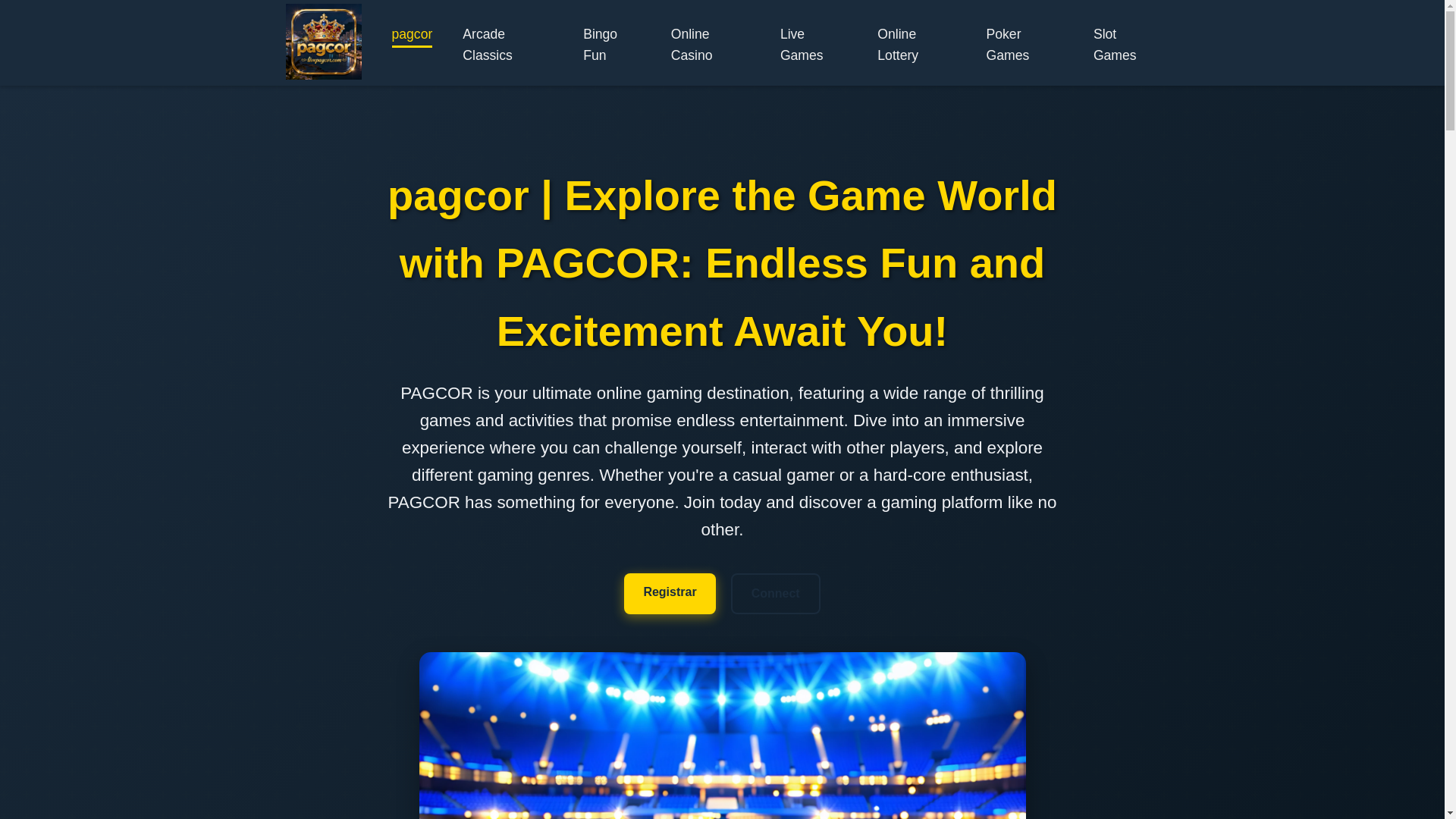 website screenshot of https://livepagcor.com/