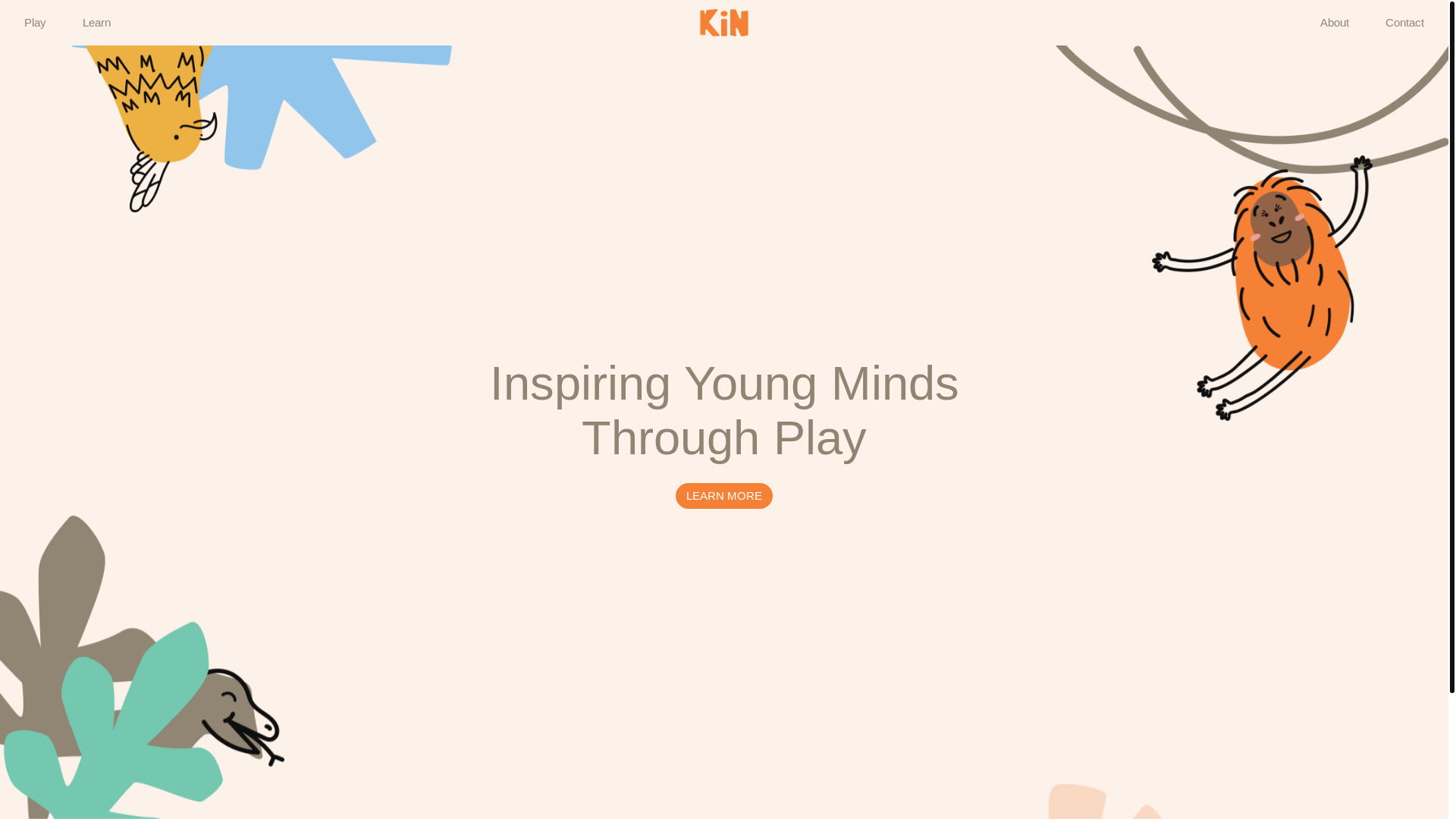 website screenshot of https://kin-website.pages.dev/