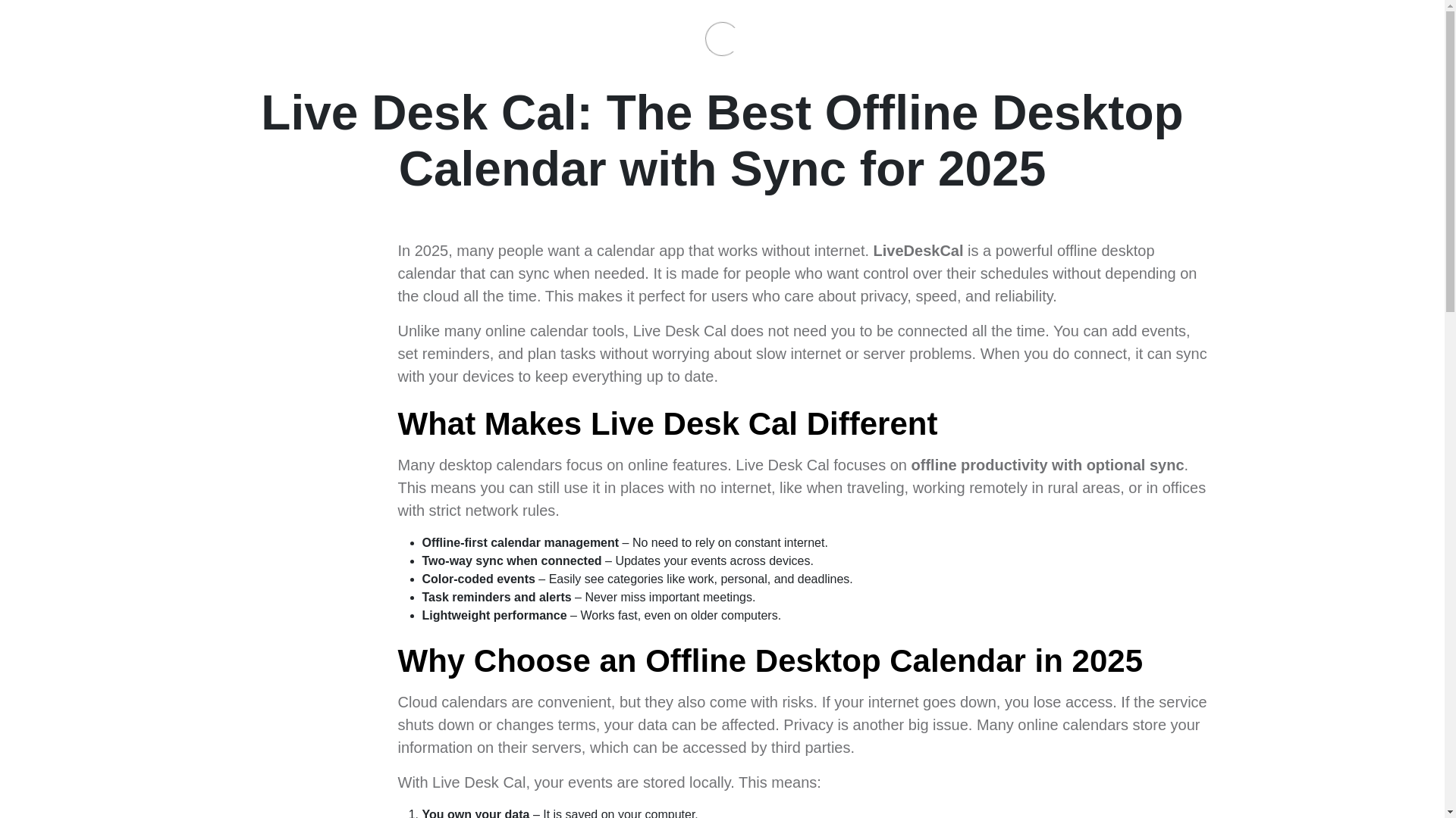 website screenshot of https://livedeskcal-the-best-offline-desktop-calendar-app-for-wind.pages.dev/