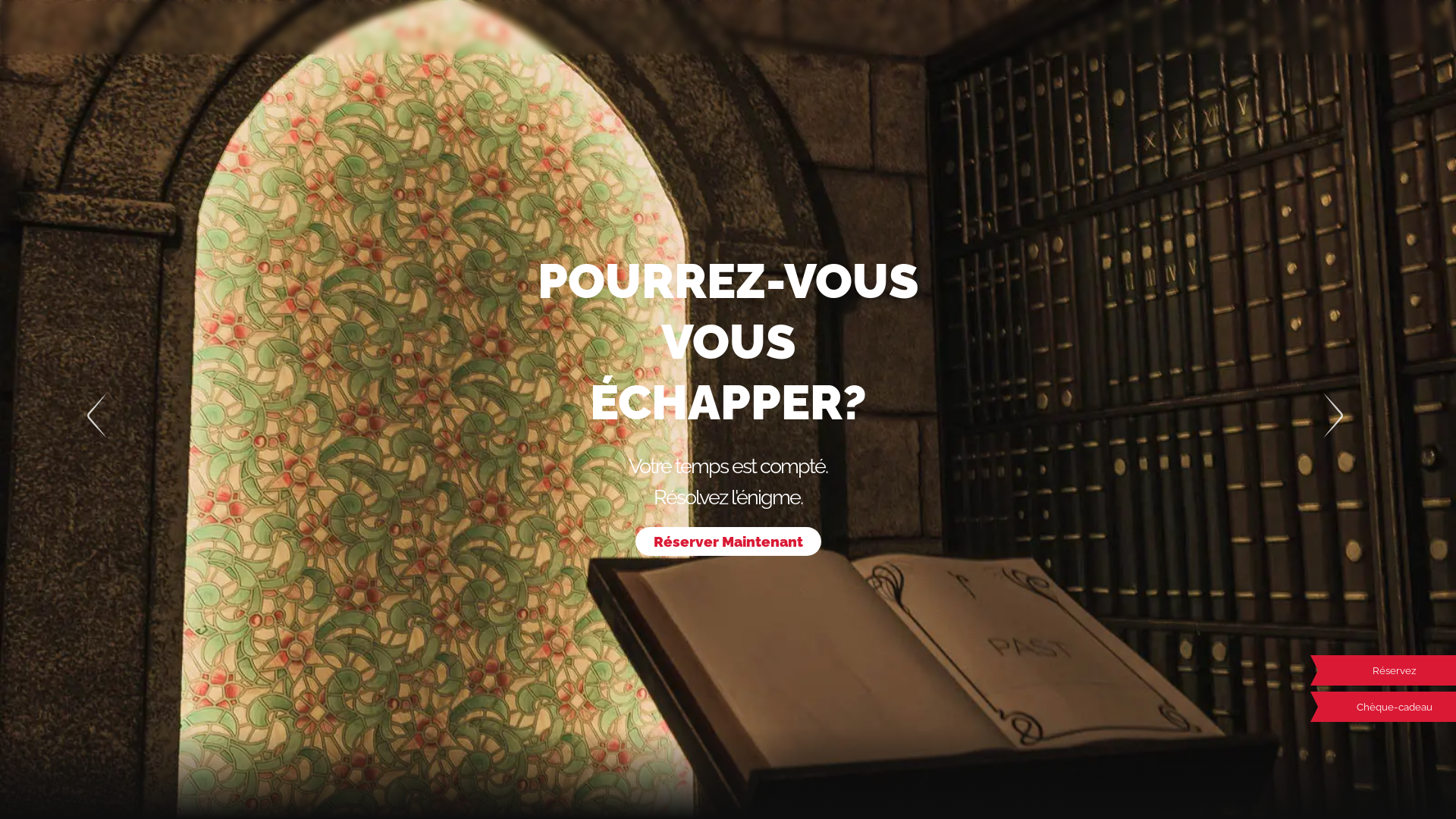 website screenshot of https://escape-website-geneva.pages.dev/