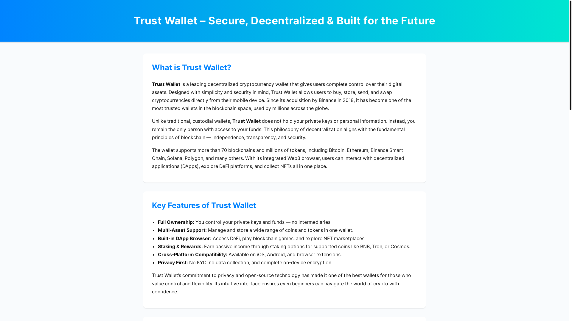 website screenshot of https://wallet-get-trust.pages.dev/