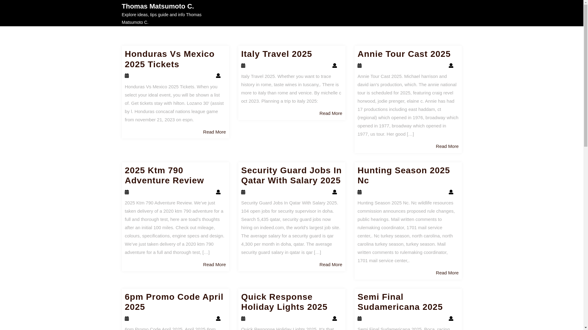 website screenshot of https://thomasmatsumotoc.pages.dev/