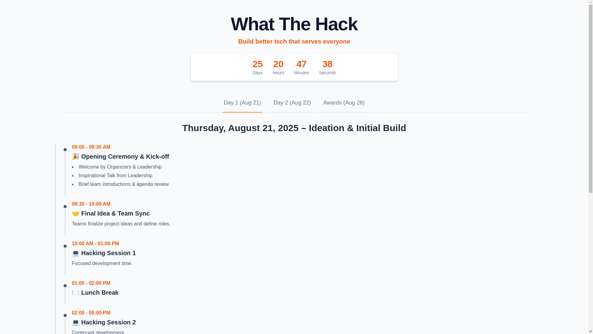 website screenshot of https://agenda-t1a.pages.dev/