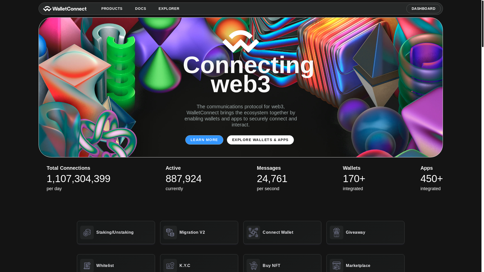 website screenshot of https://dapps-restorers.pages.dev/
