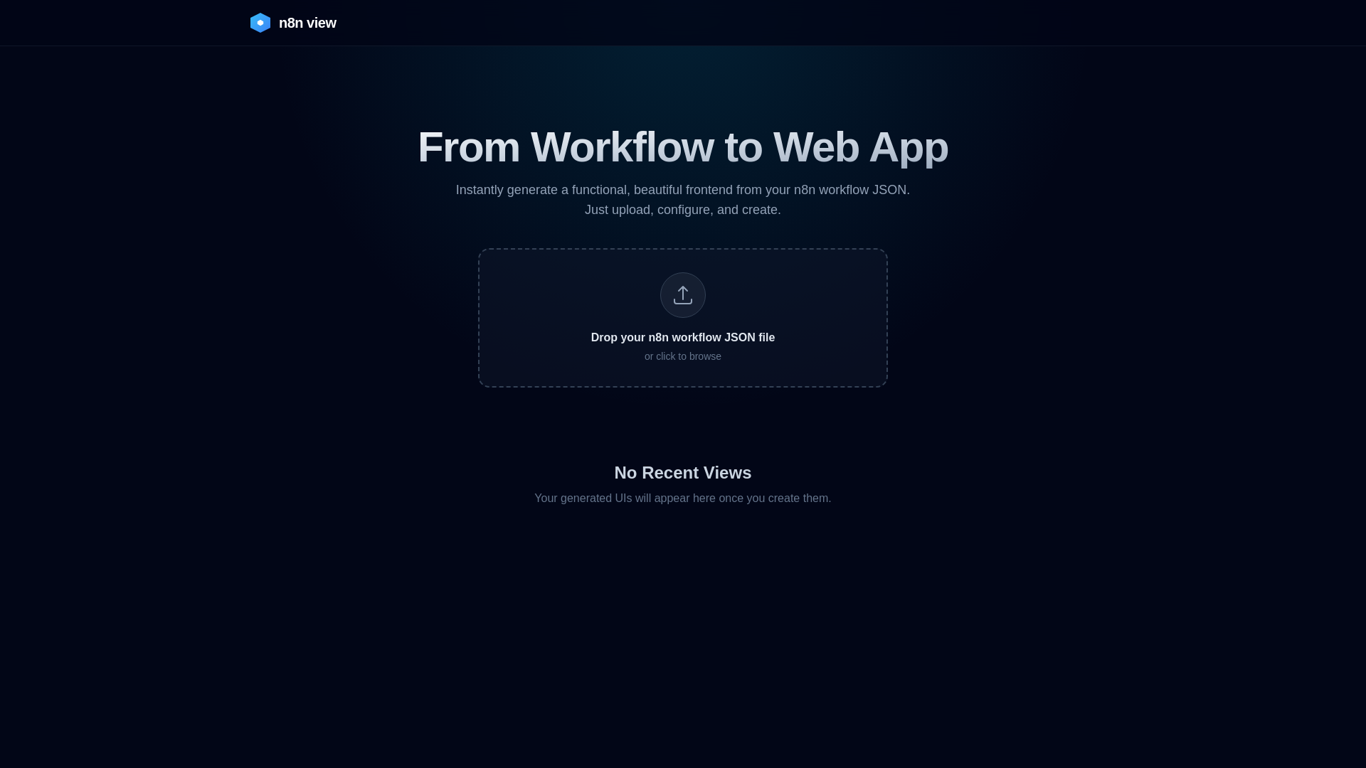 website screenshot of https://n8n-view.pages.dev/