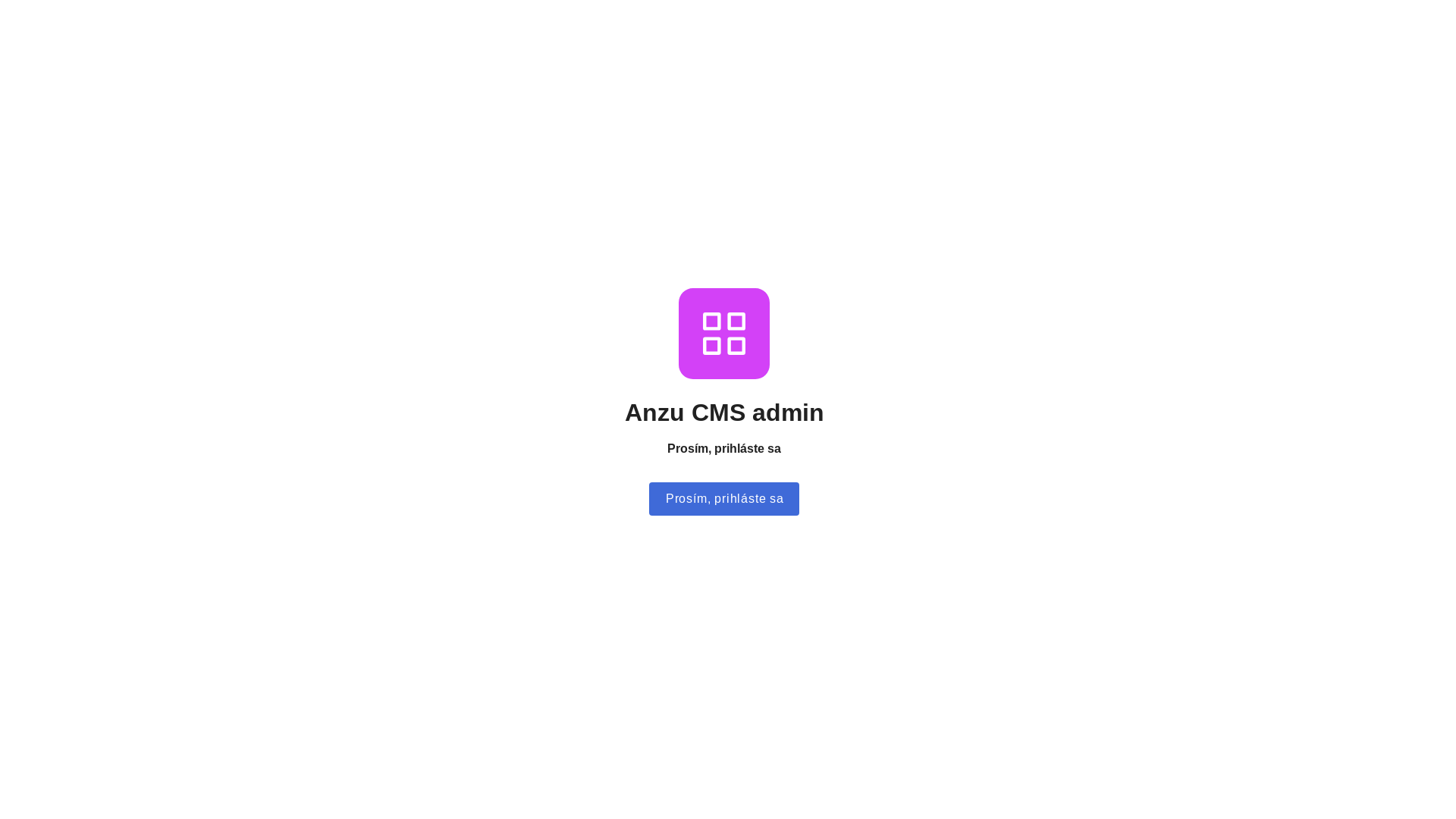website screenshot of https://anzu-admin-cms-production.pages.dev/