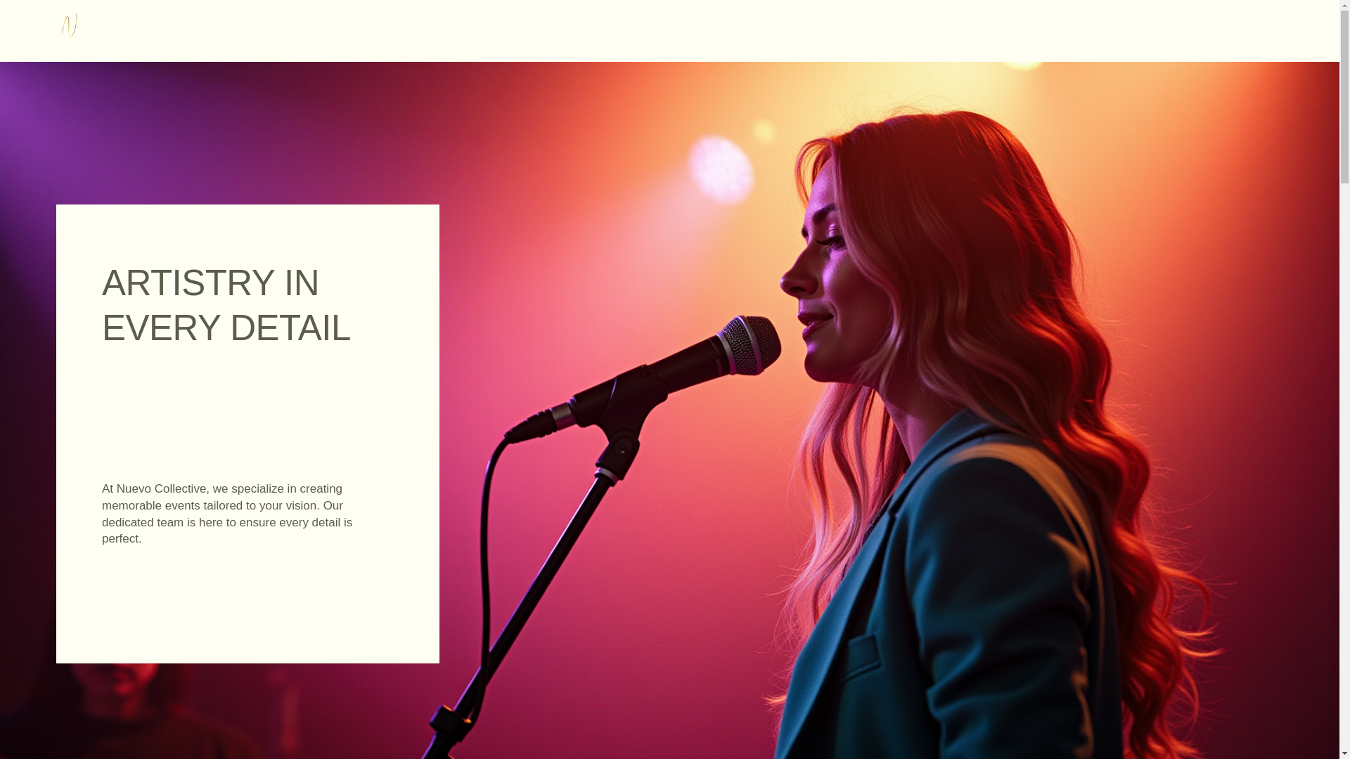website screenshot of https://nuevocollective.com/