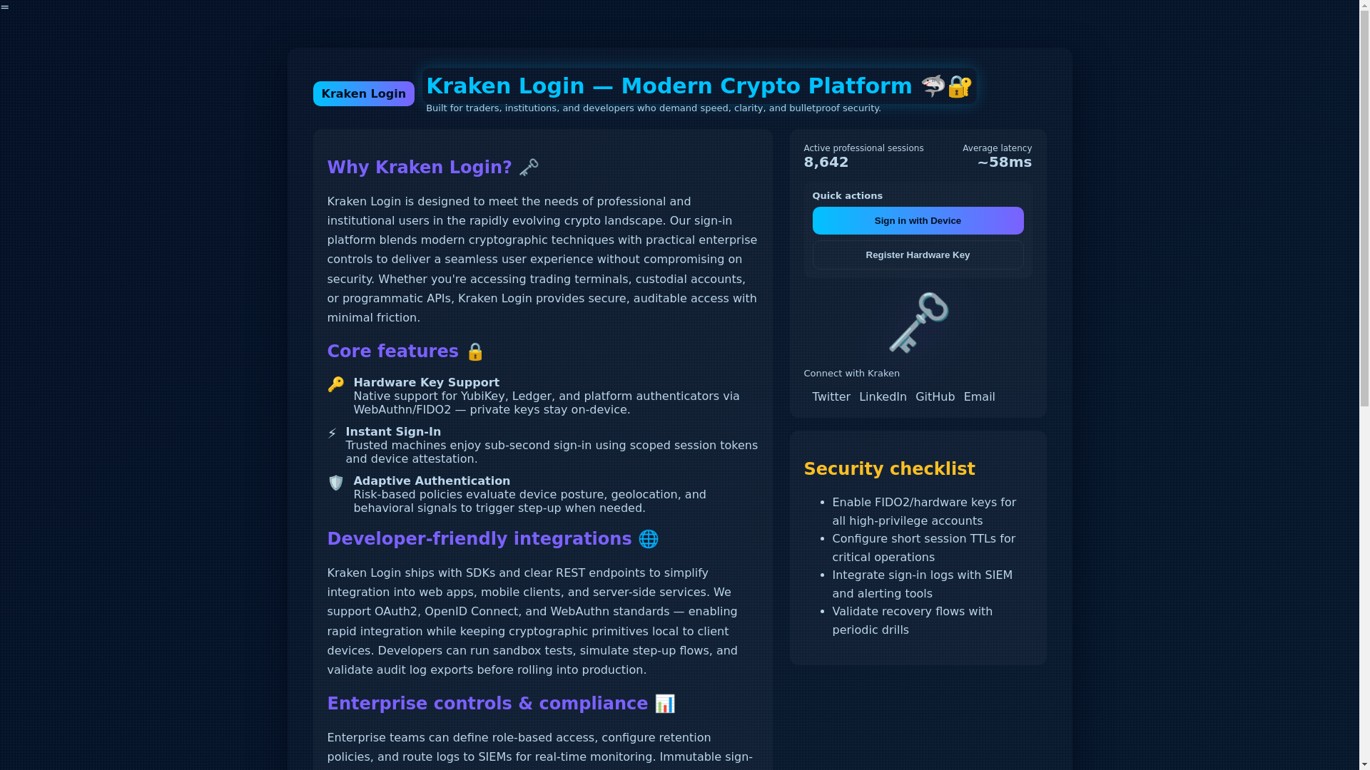 website screenshot of https://kraken-log.pages.dev/