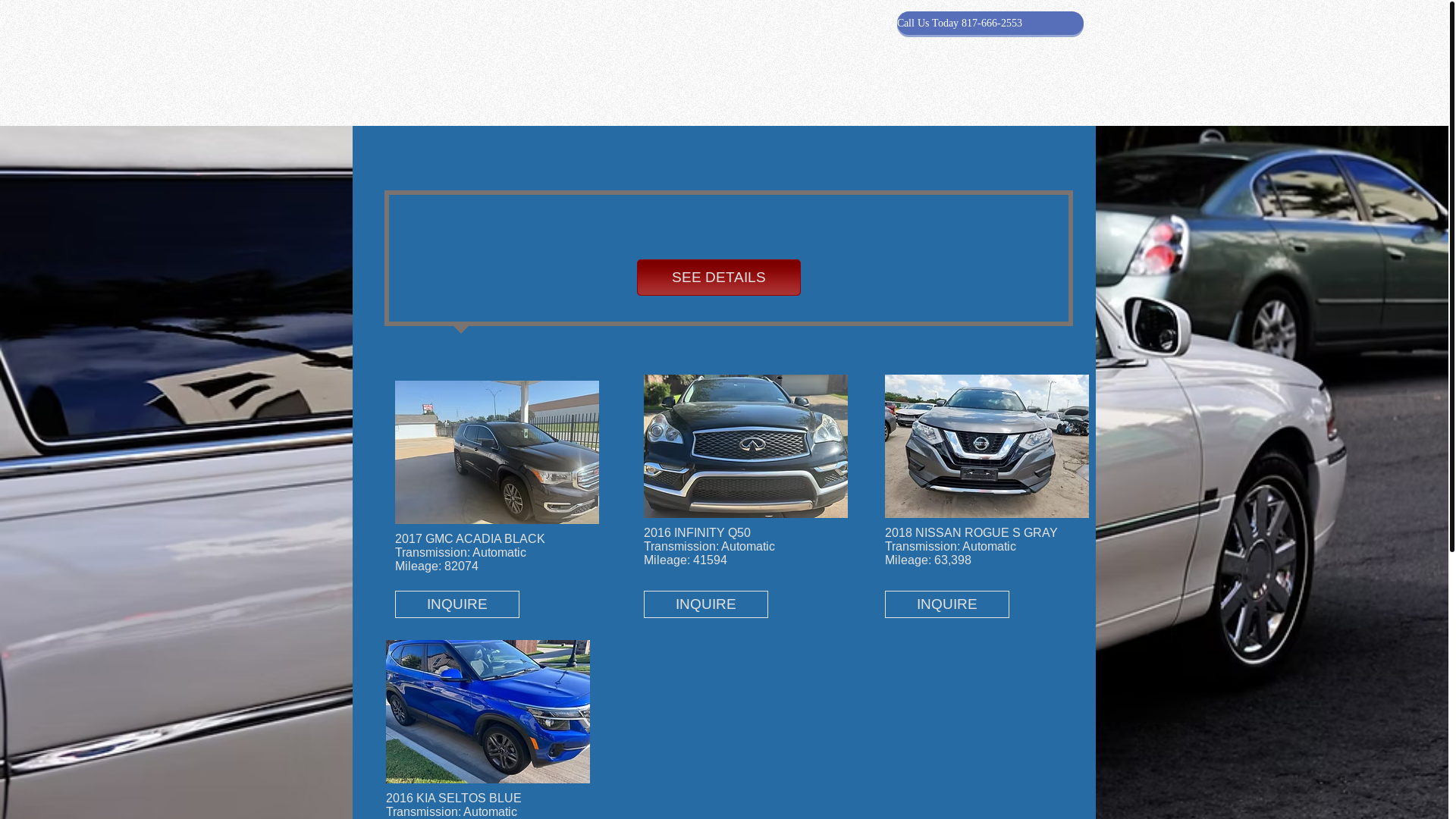 website screenshot of https://alinoautocenterllc.com/