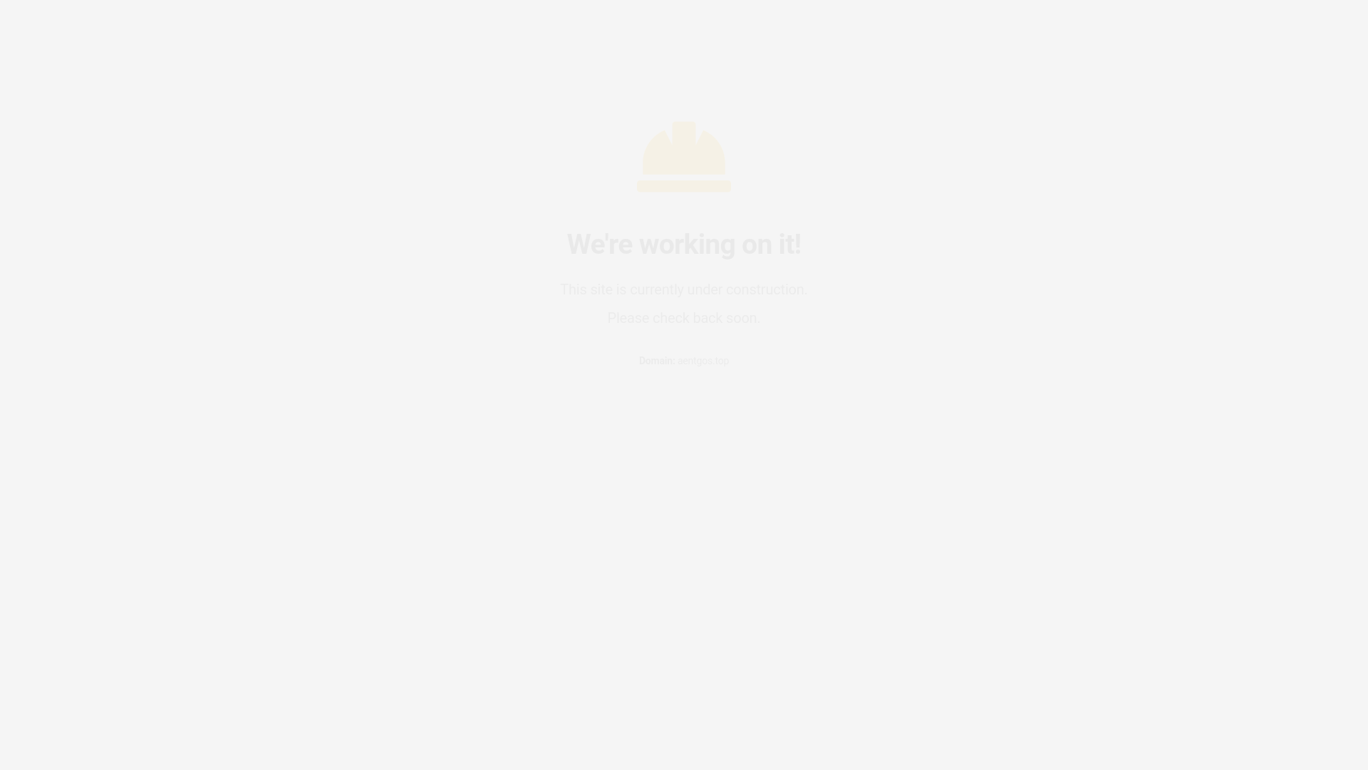 website screenshot of https://aentgos.top/
