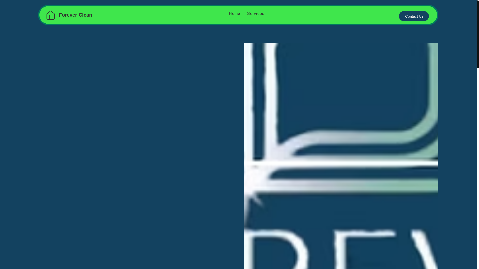 website screenshot of https://forevercleanms.com/