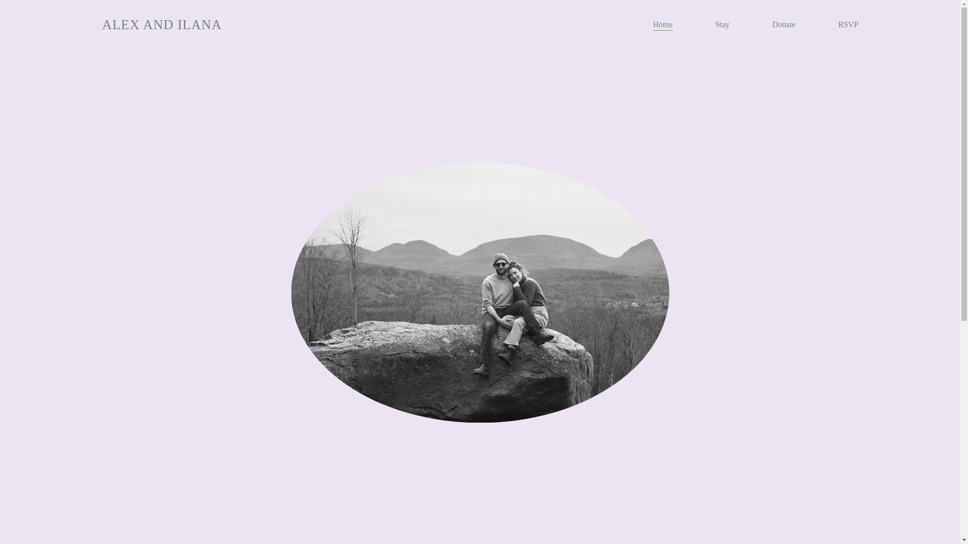 website screenshot of https://alex-and-ilana.com/