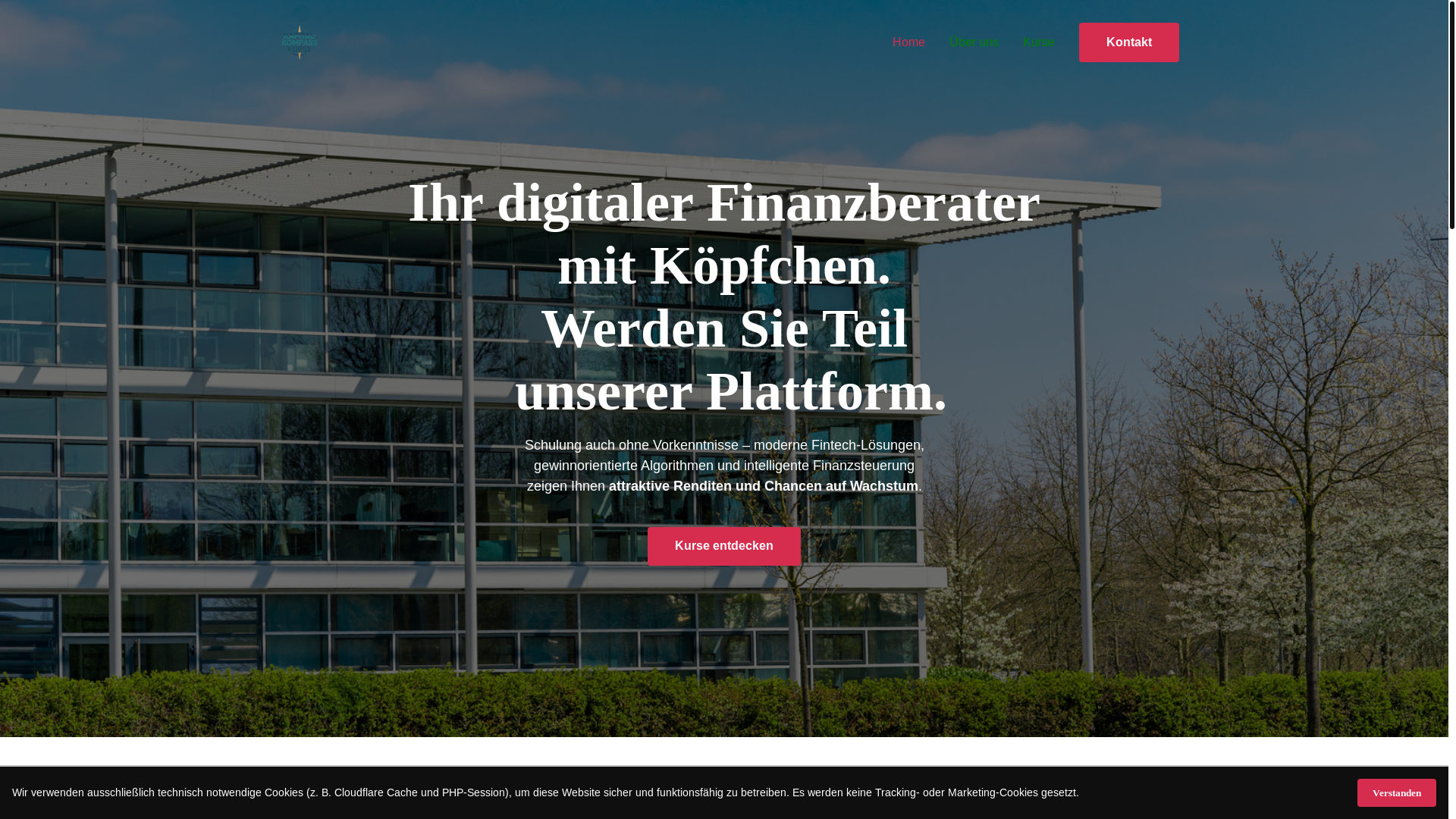 website screenshot of https://kapitalkompassde.com/