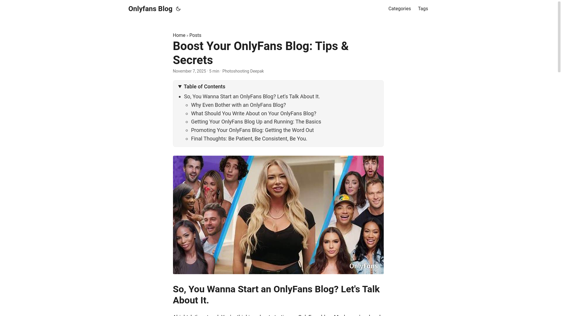 website screenshot of https://onlyfans-blog.pages.dev/