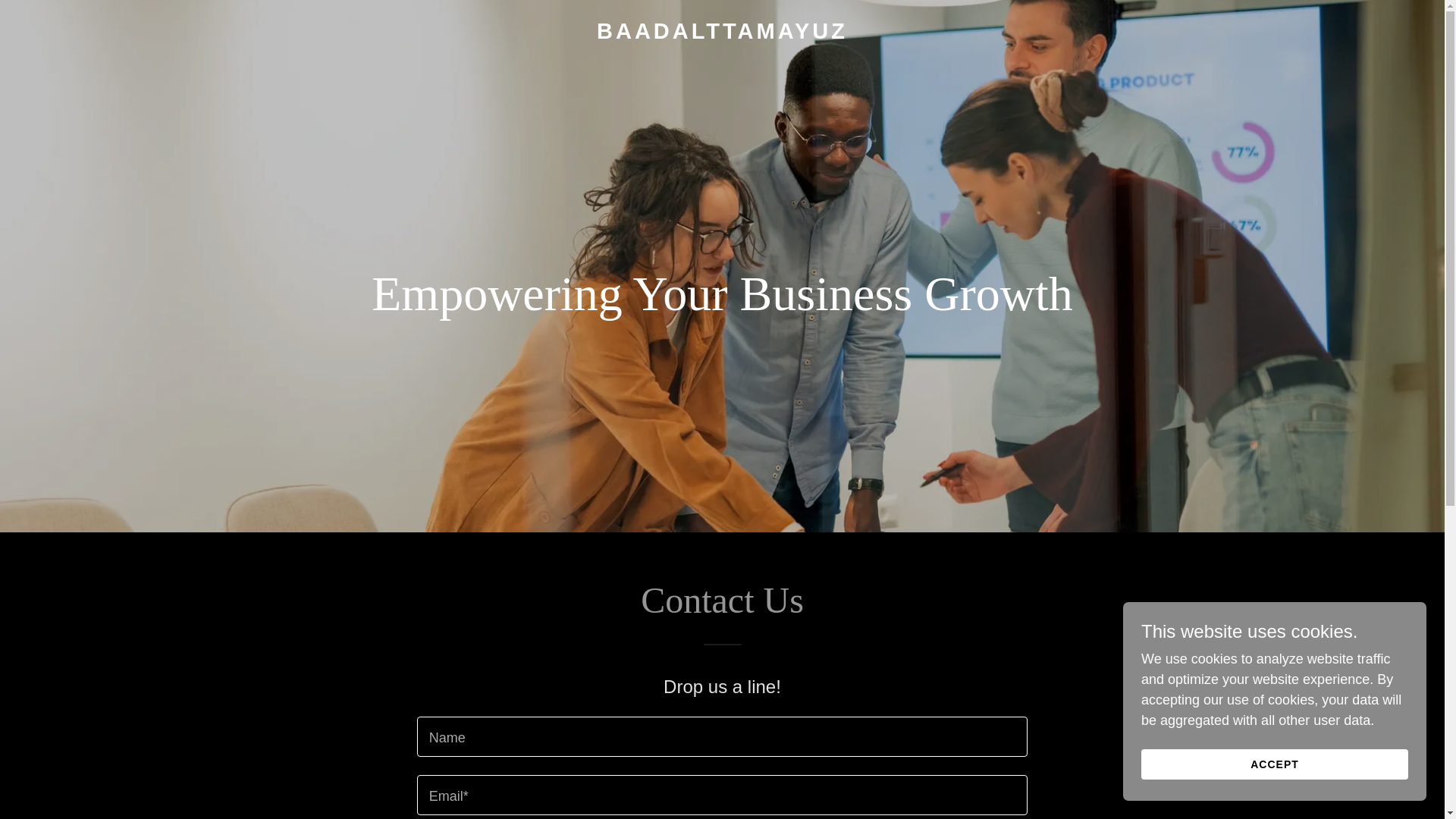 website screenshot of https://baadalttamayuz.net/