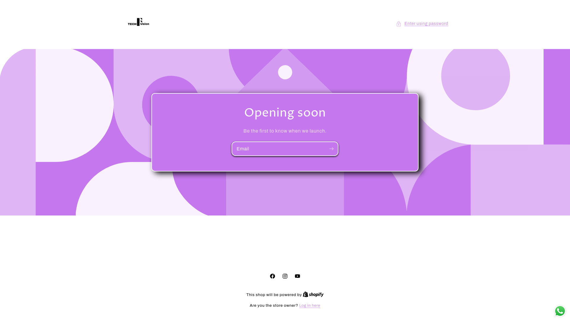 website screenshot of https://techfusionpk.store/