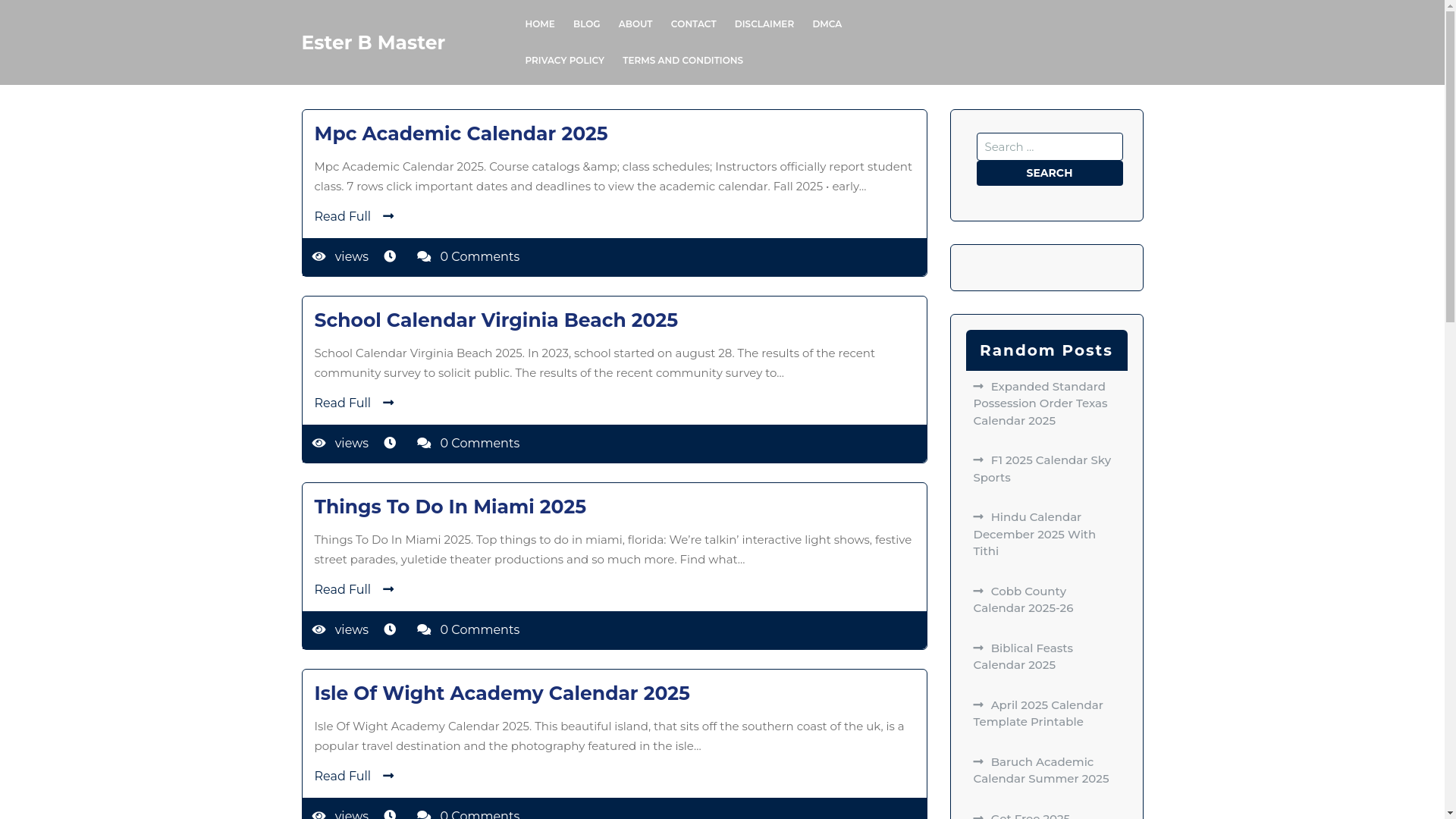 website screenshot of https://esterbmasterm.pages.dev/