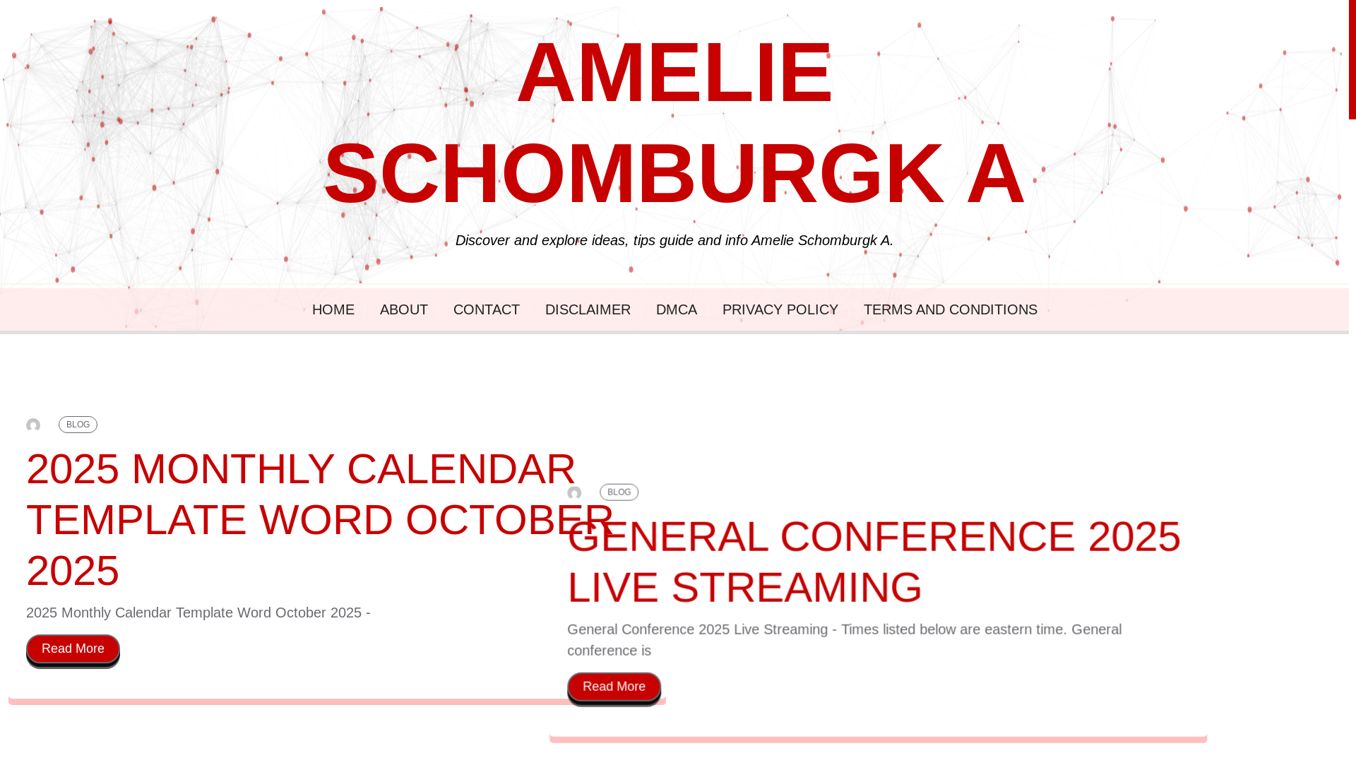website screenshot of https://amelieschomburgka.pages.dev/