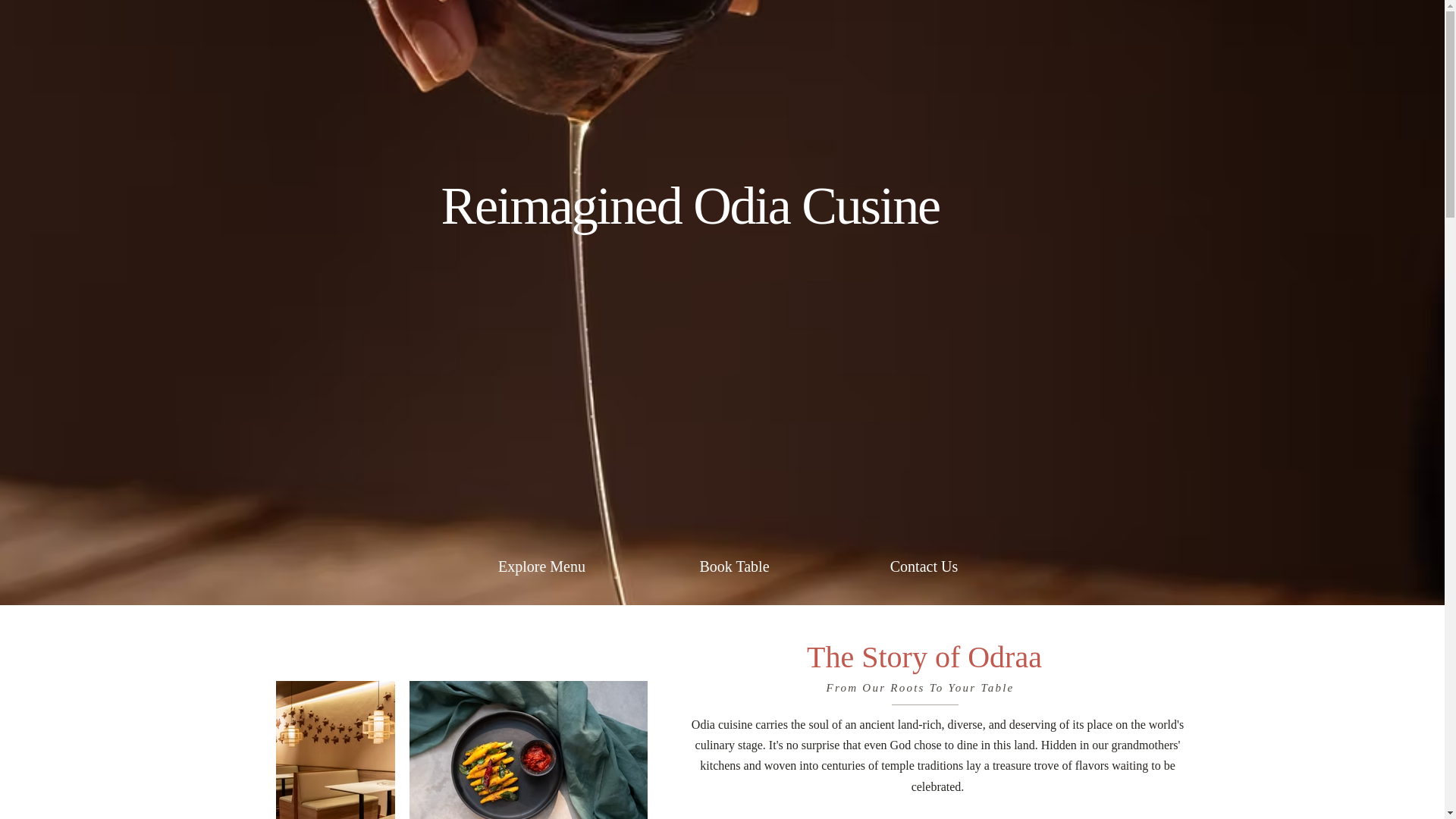 website screenshot of https://odraa.in/
