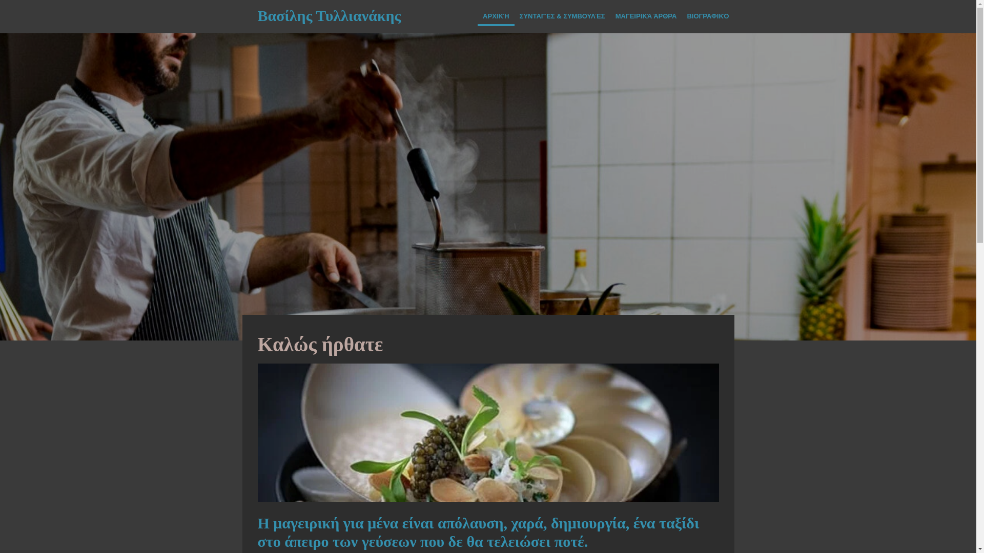 website screenshot of https://tvasilis.com/