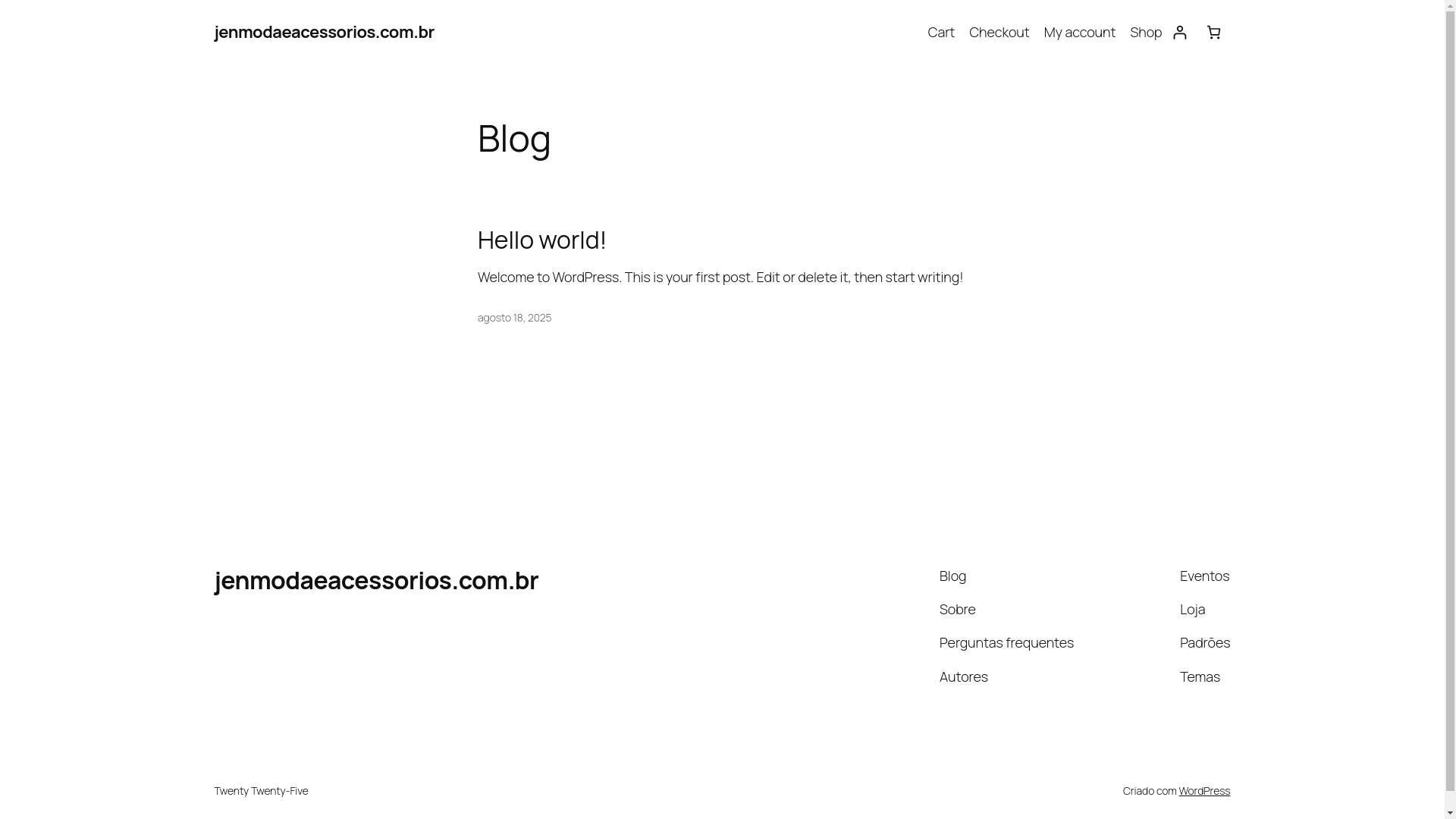 website screenshot of https://jenmodaeacessorios.com.br/