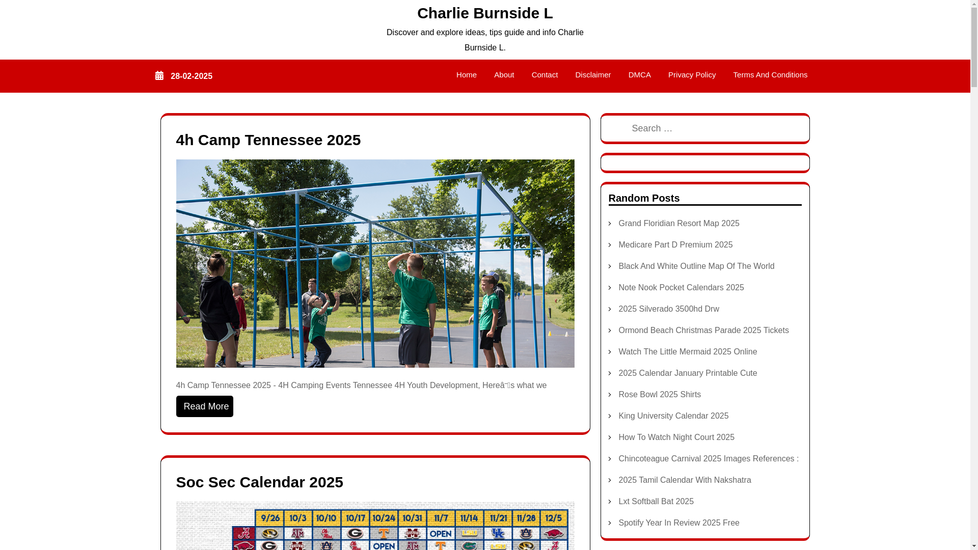 website screenshot of https://charlieburnsidel.pages.dev/