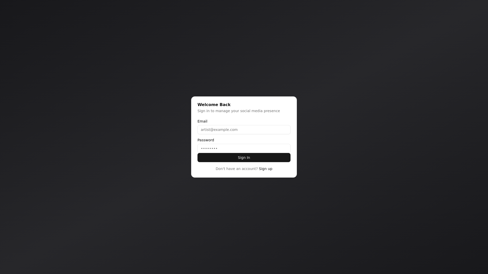 website screenshot of https://cadance.studio/