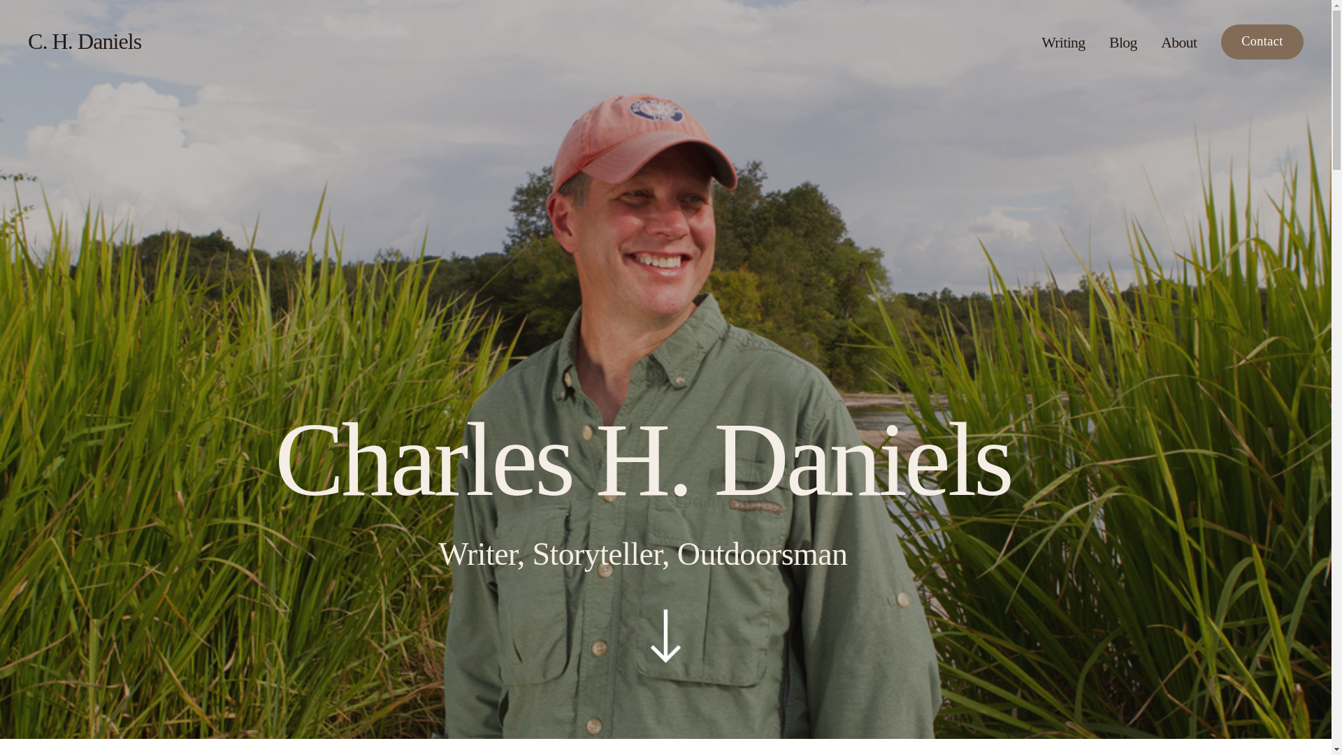 website screenshot of https://chdaniels.org/