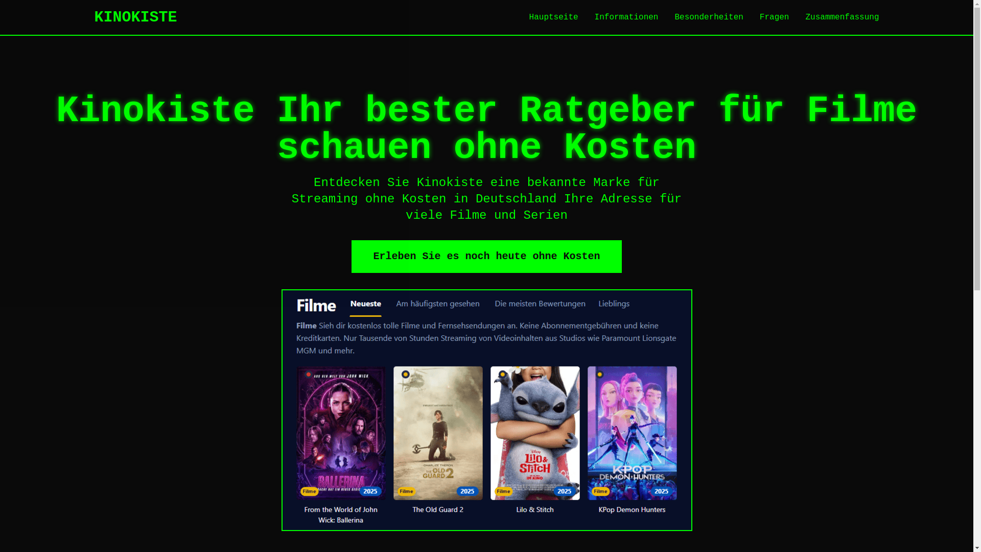 website screenshot of https://kinokiste-6j18.pages.dev/