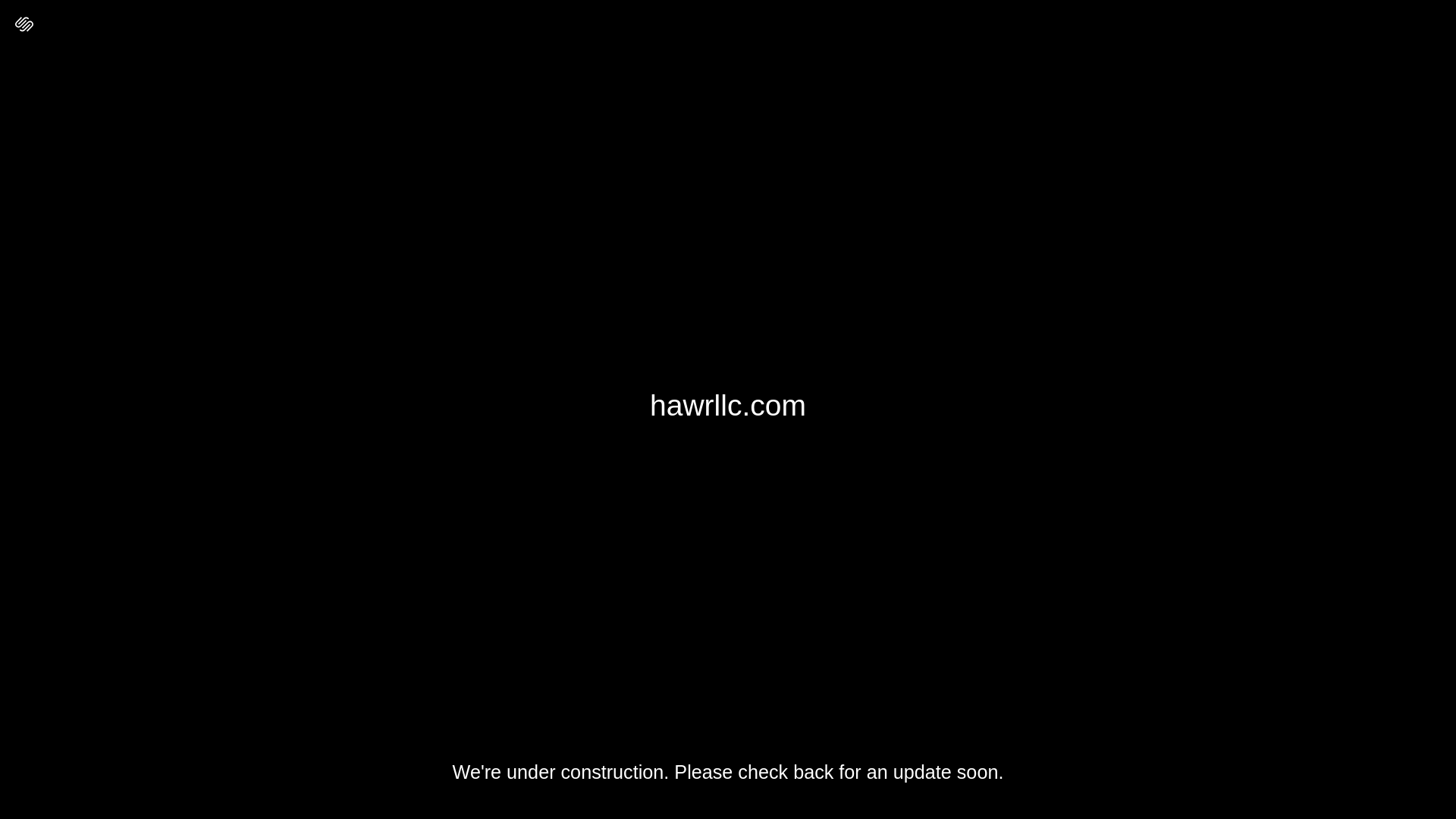 website screenshot of https://hawrllc.com/