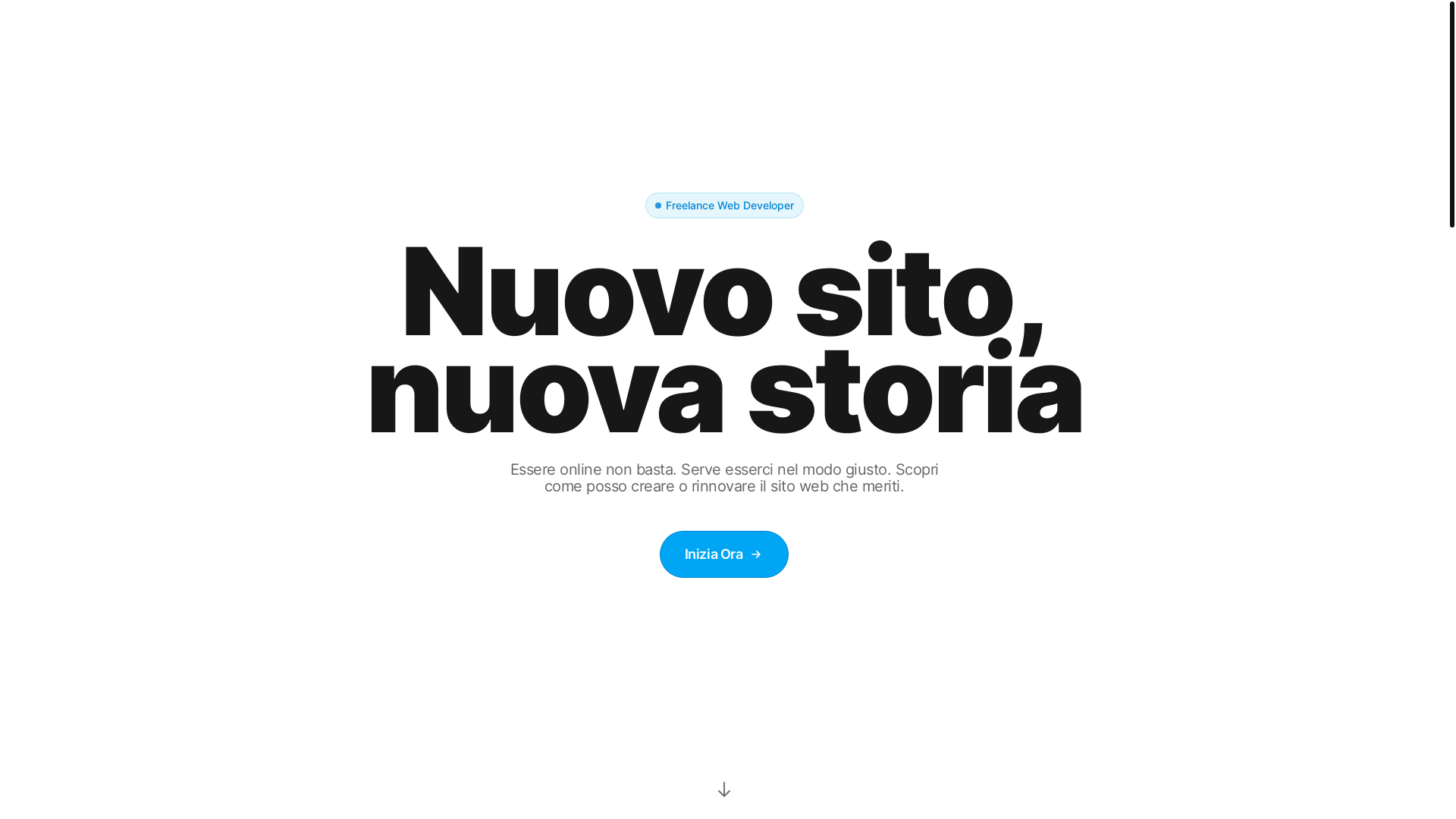 website screenshot of https://davidelamarca.pages.dev/