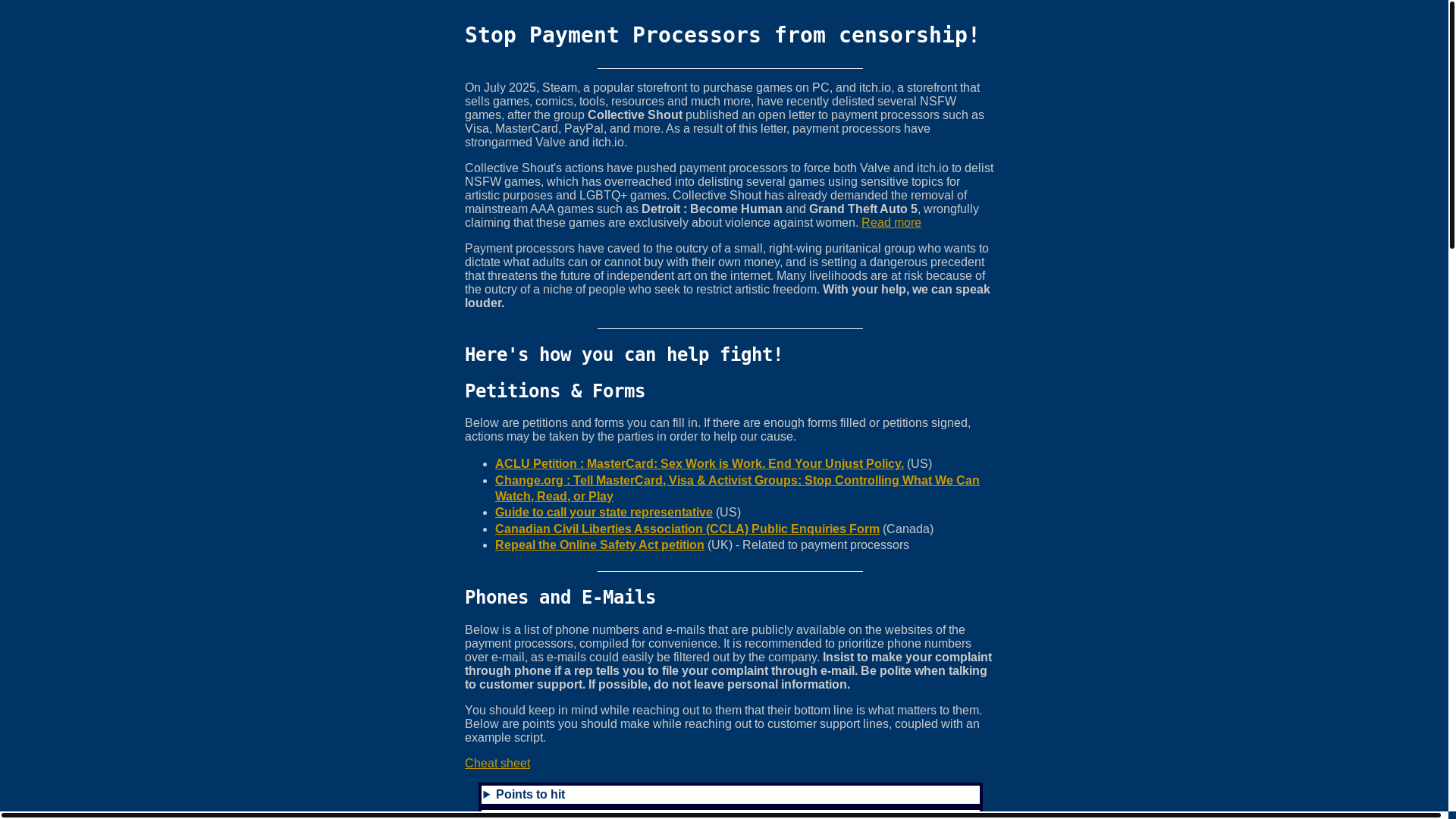 website screenshot of https://stop-paypros.neocities.org/