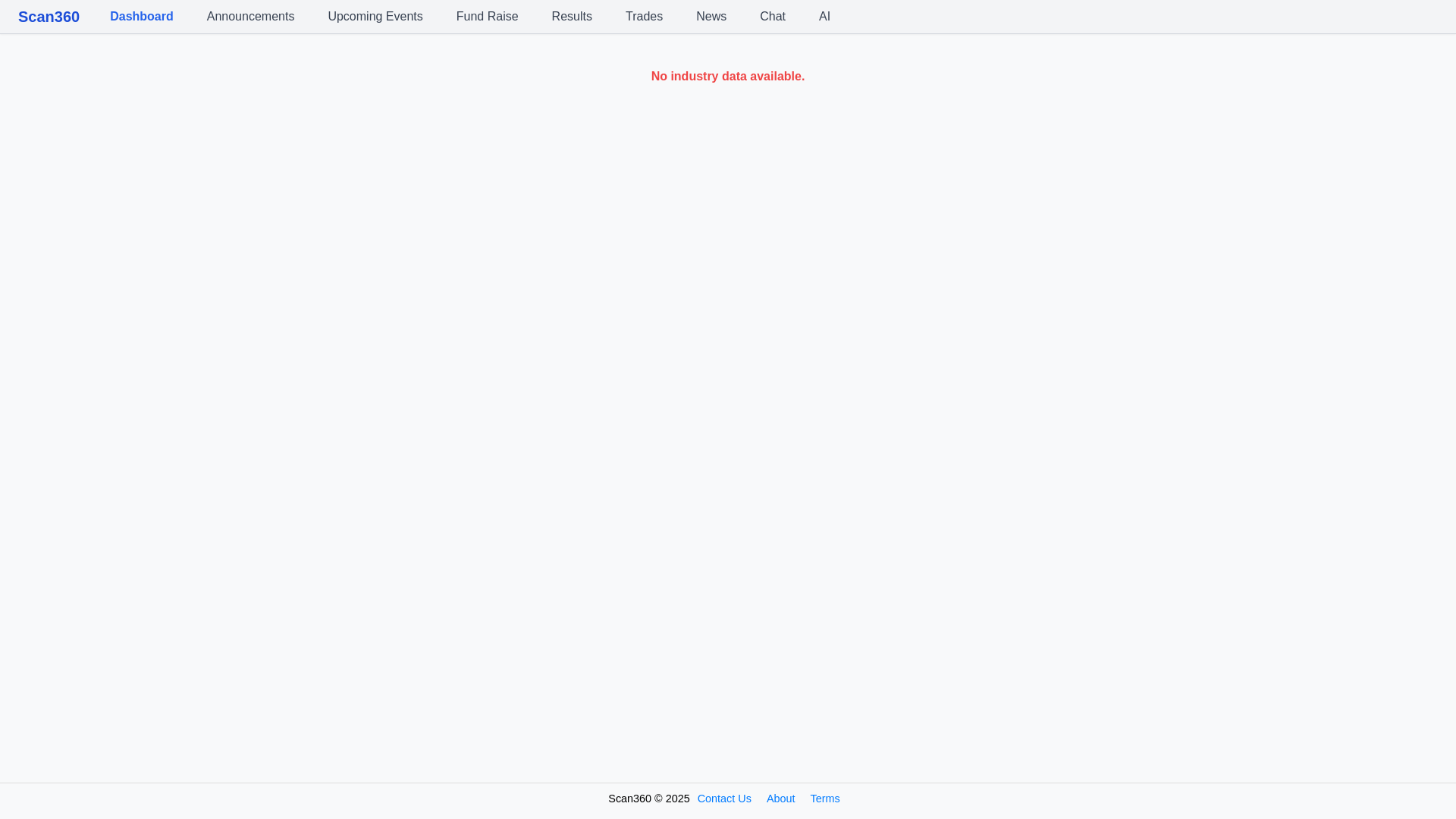 website screenshot of https://scan360.in/