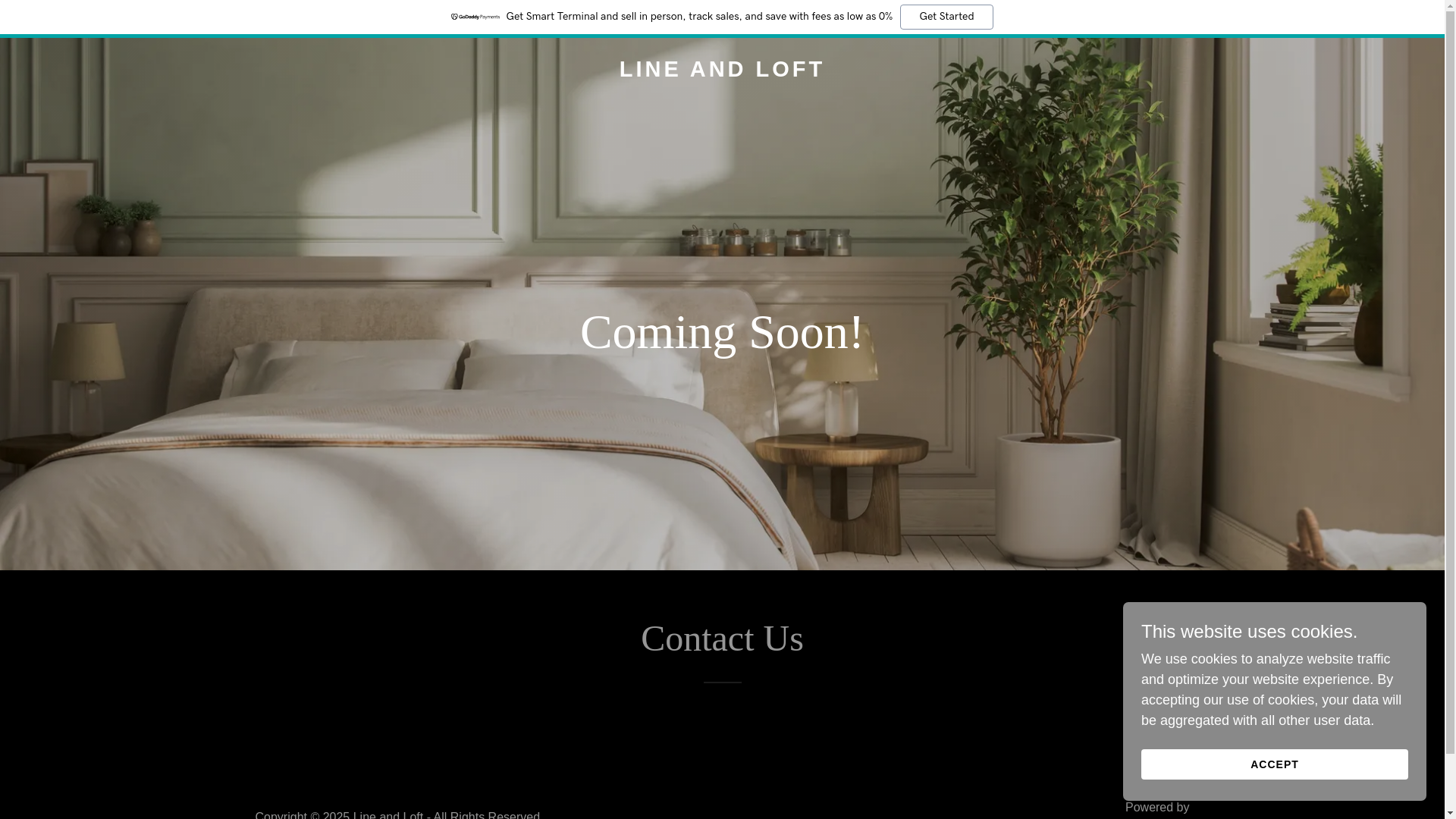 website screenshot of https://lineandloft.in/
