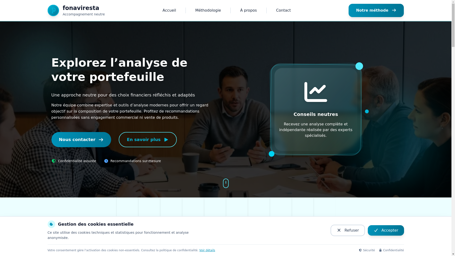 website screenshot of https://fonaviresta.com/