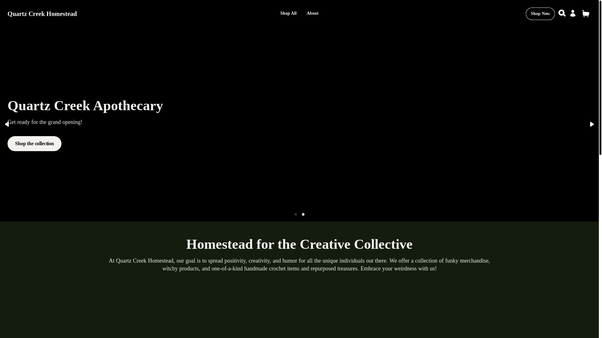 website screenshot of https://hearthandrootsco.com/