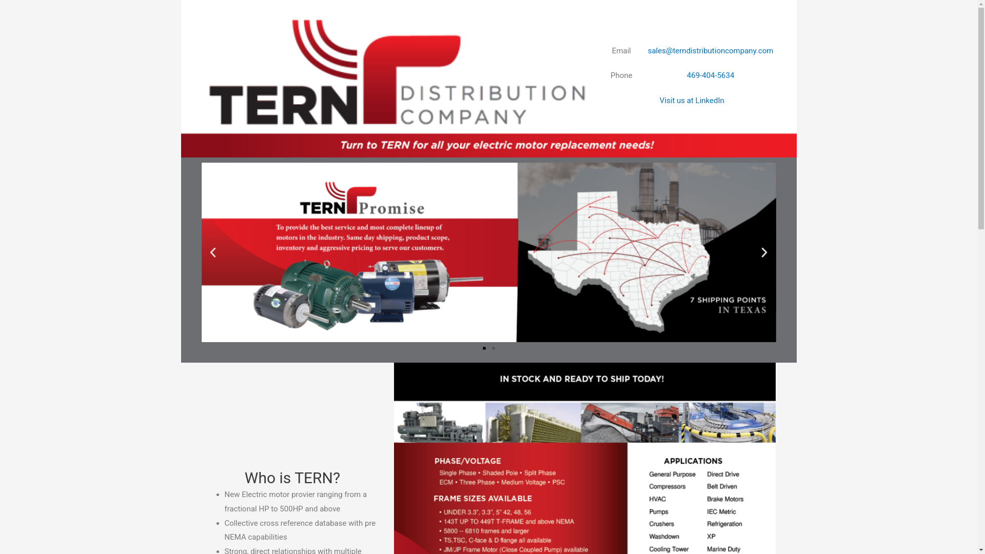 website screenshot of https://myterndistributioncompanyco.org/