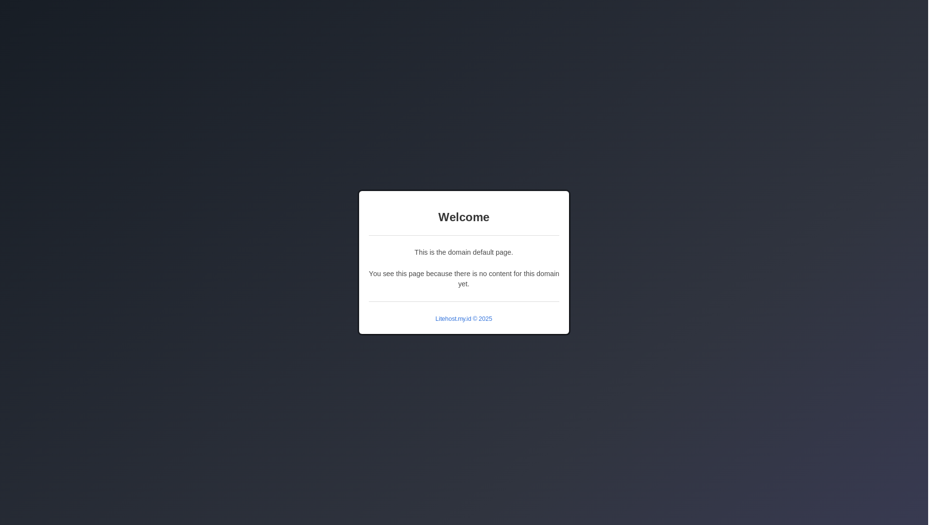 website screenshot of https://hostskripsi.my.id/