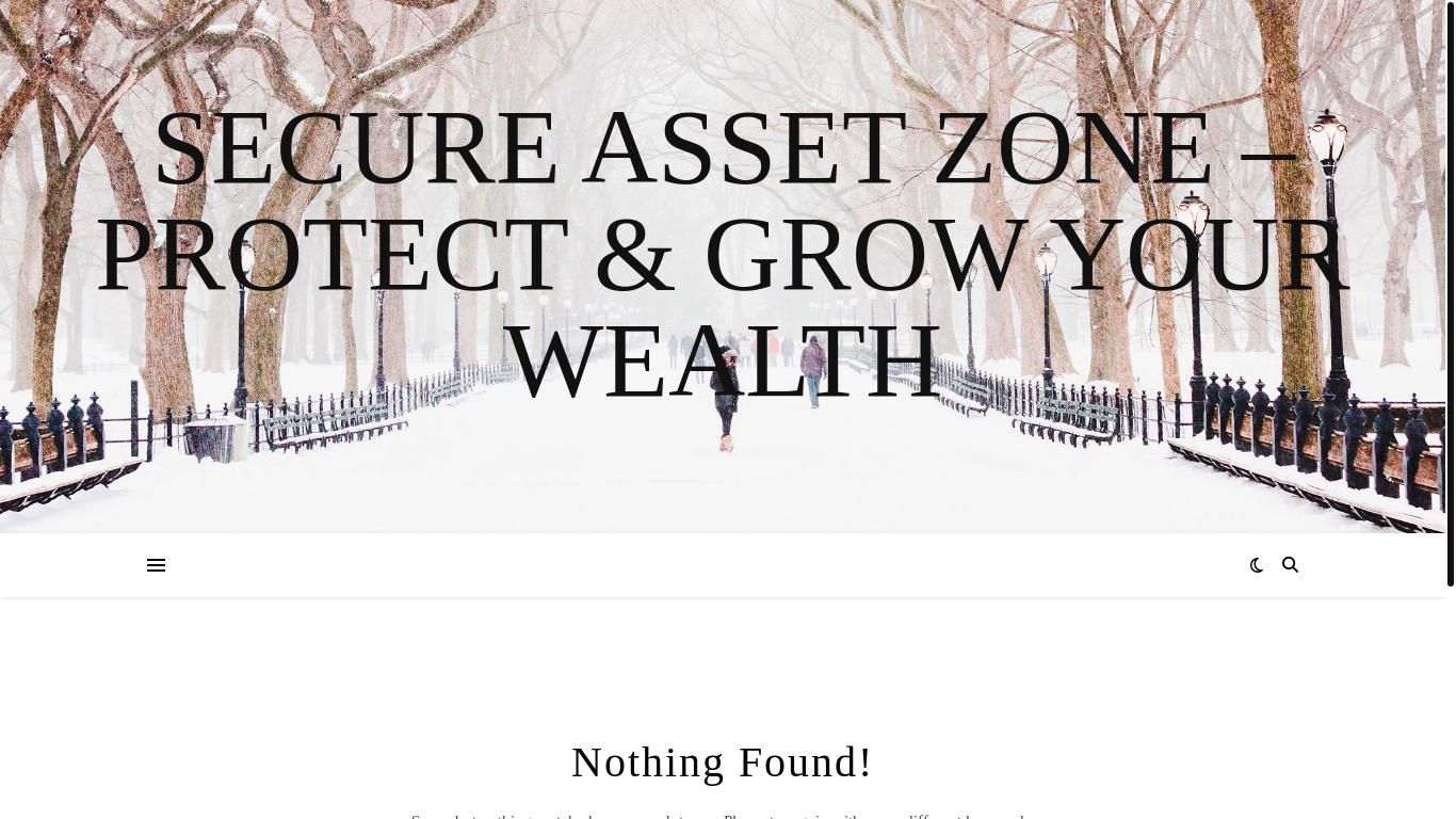 website screenshot of https://secureassetzone.org/