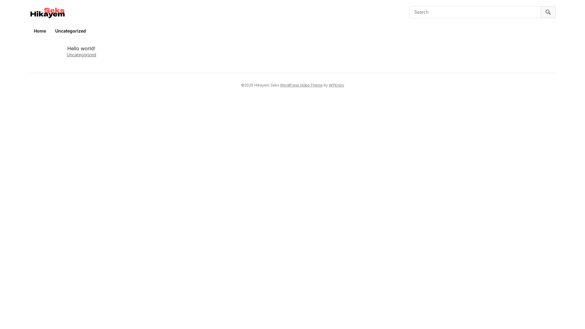 website screenshot of https://hikayemseks.com/