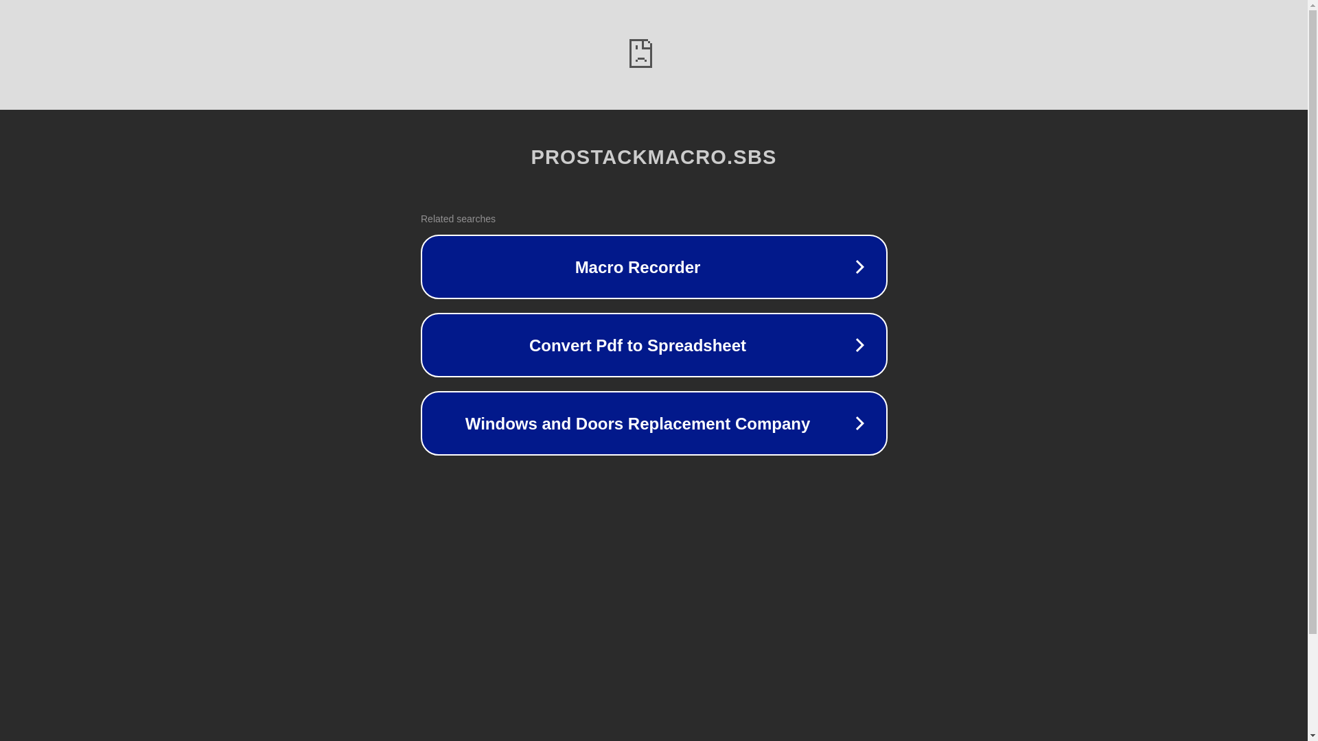 website screenshot of https://prostackmacro.sbs/