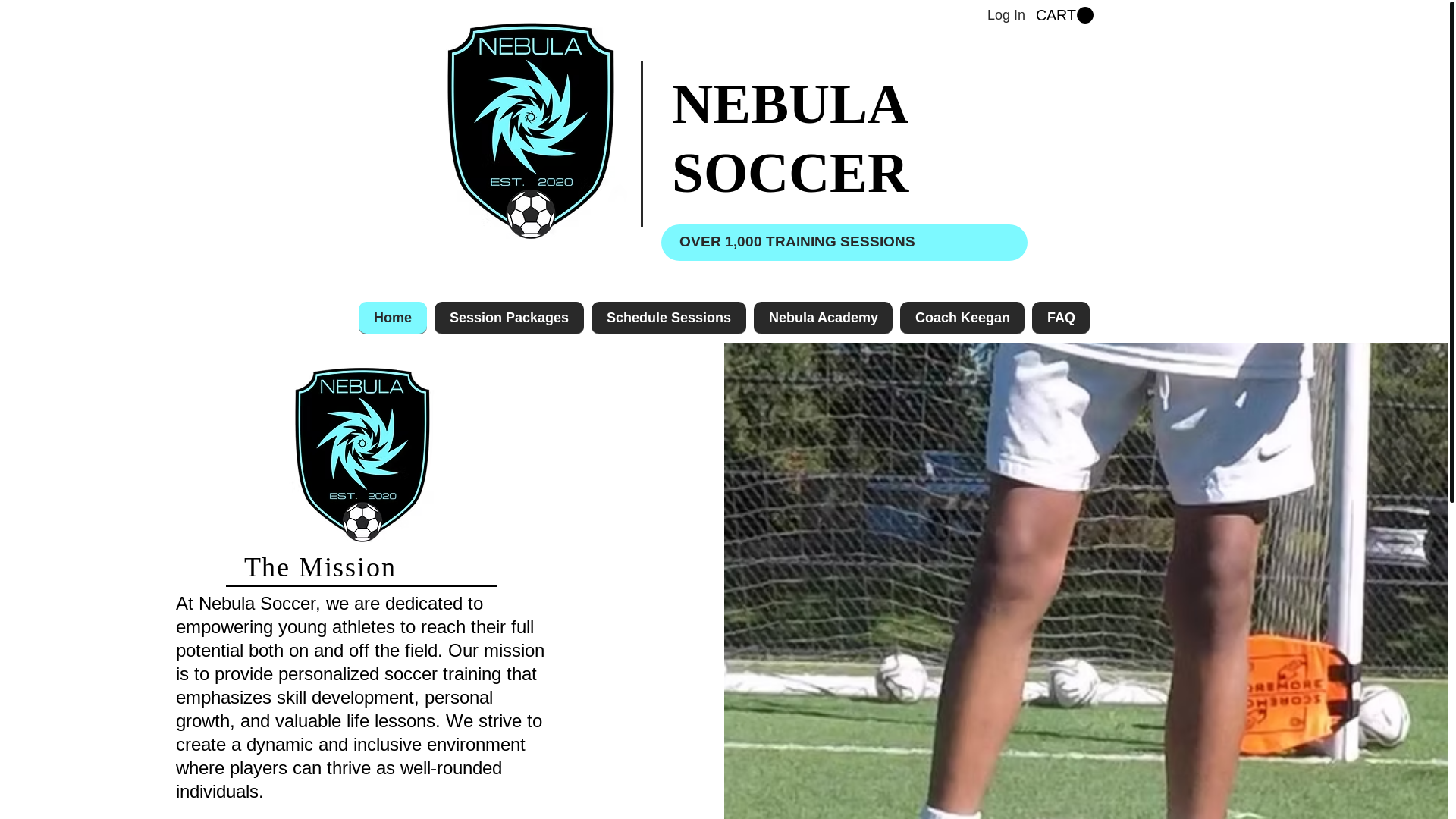 website screenshot of https://coachkeegannw.com/